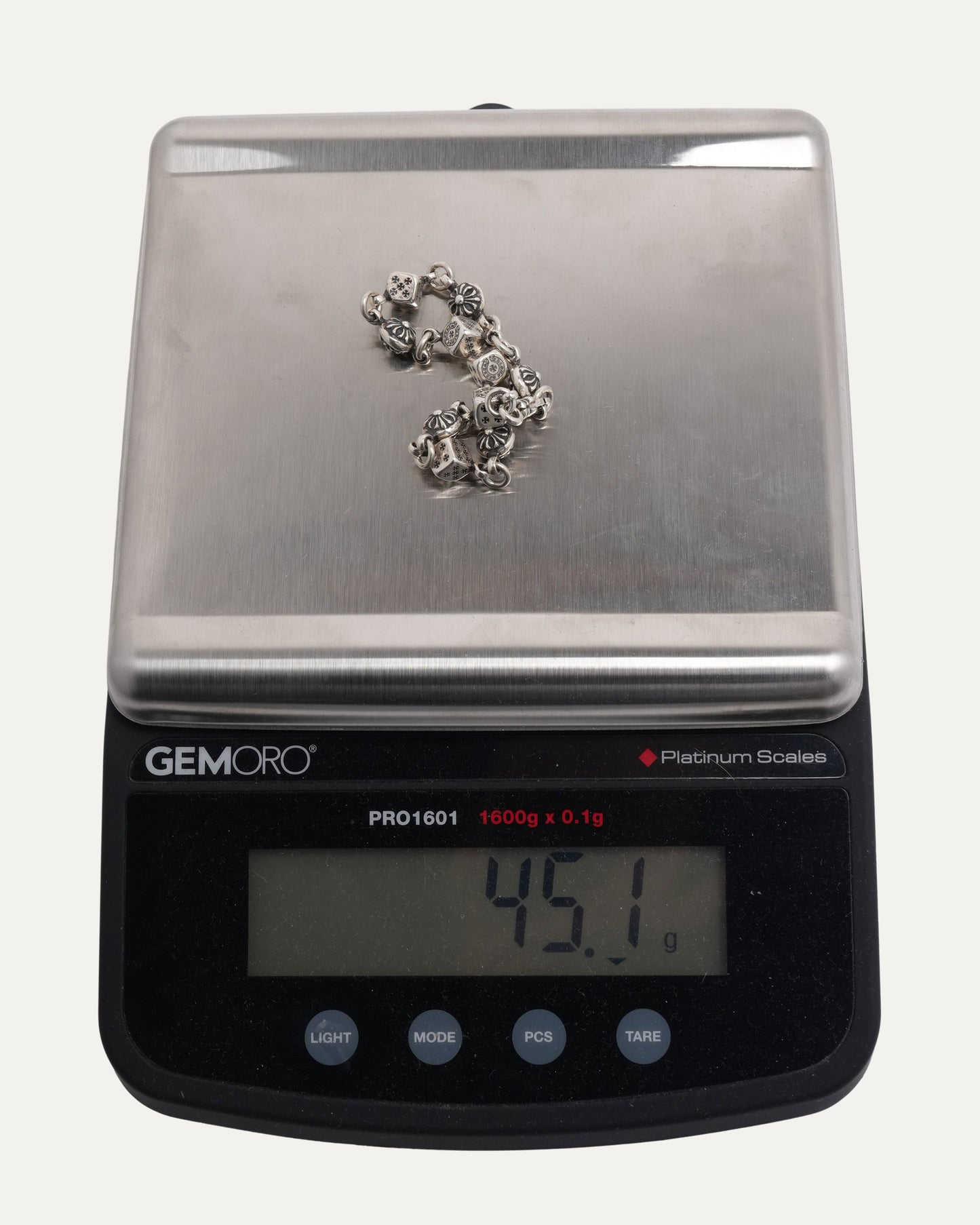 Dice and Plus Ball Bracelet