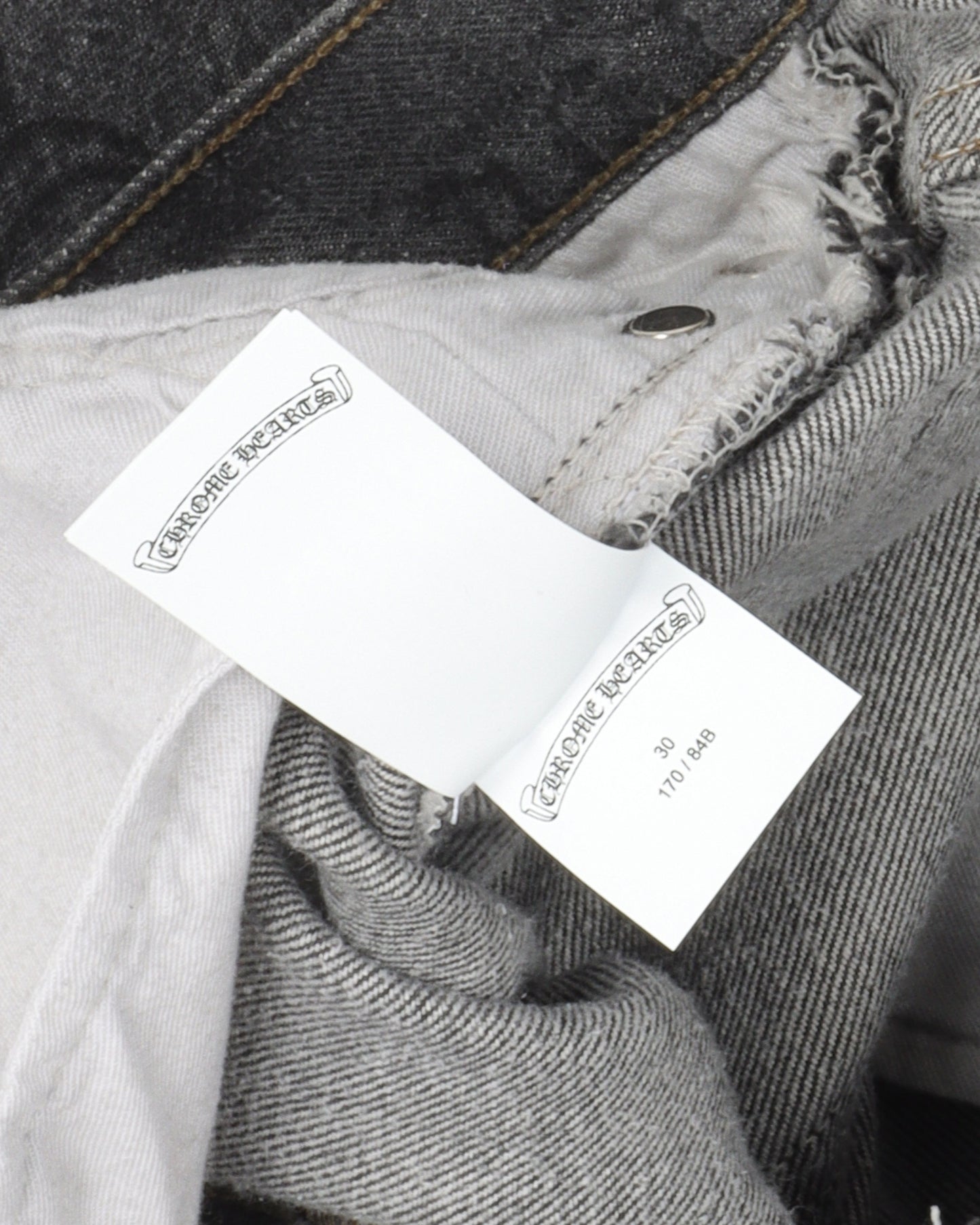 Online Exclusive Cross Patch Stencil Jeans