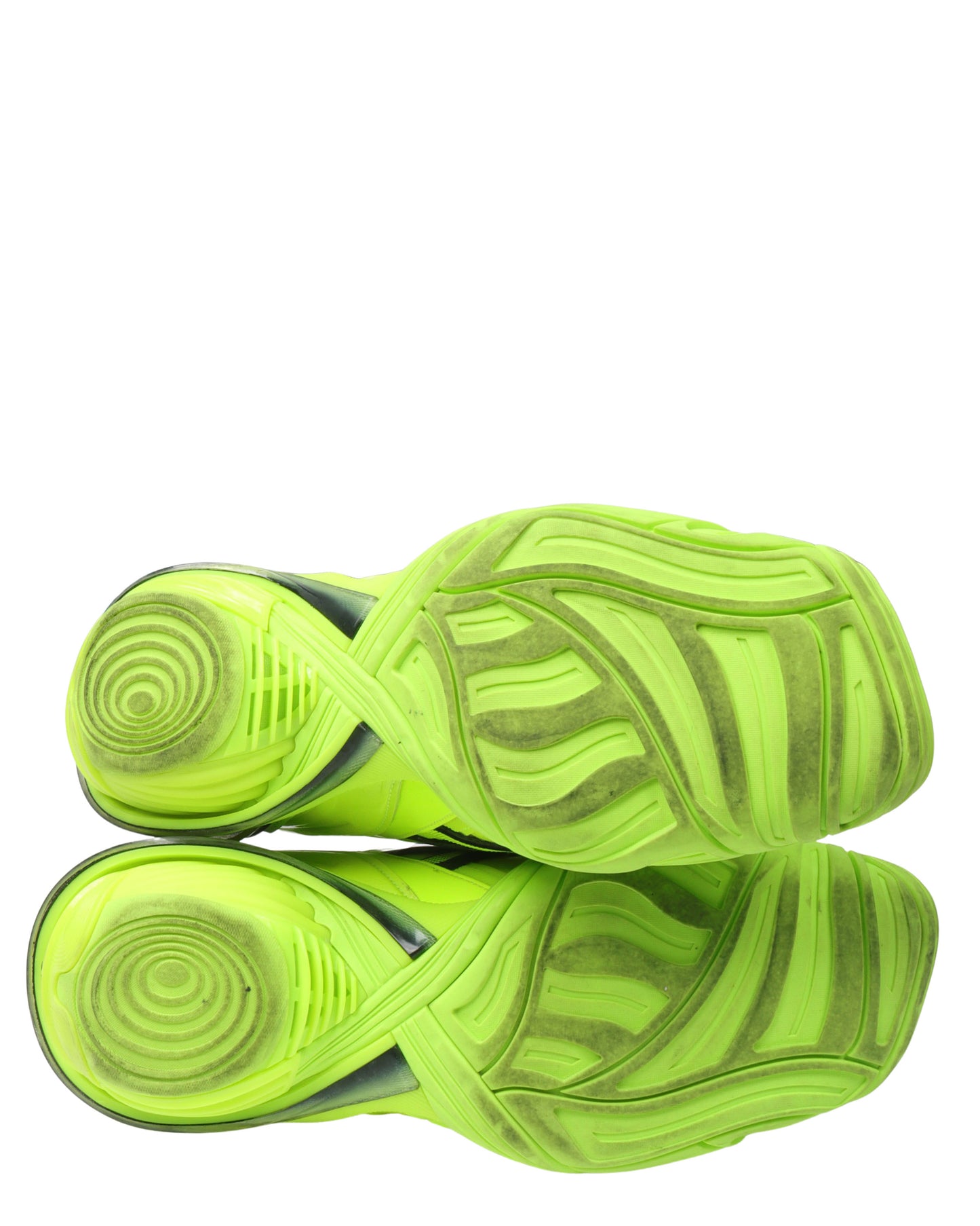 Tyrex Rubber, Mesh and Faux Leather Sneakers