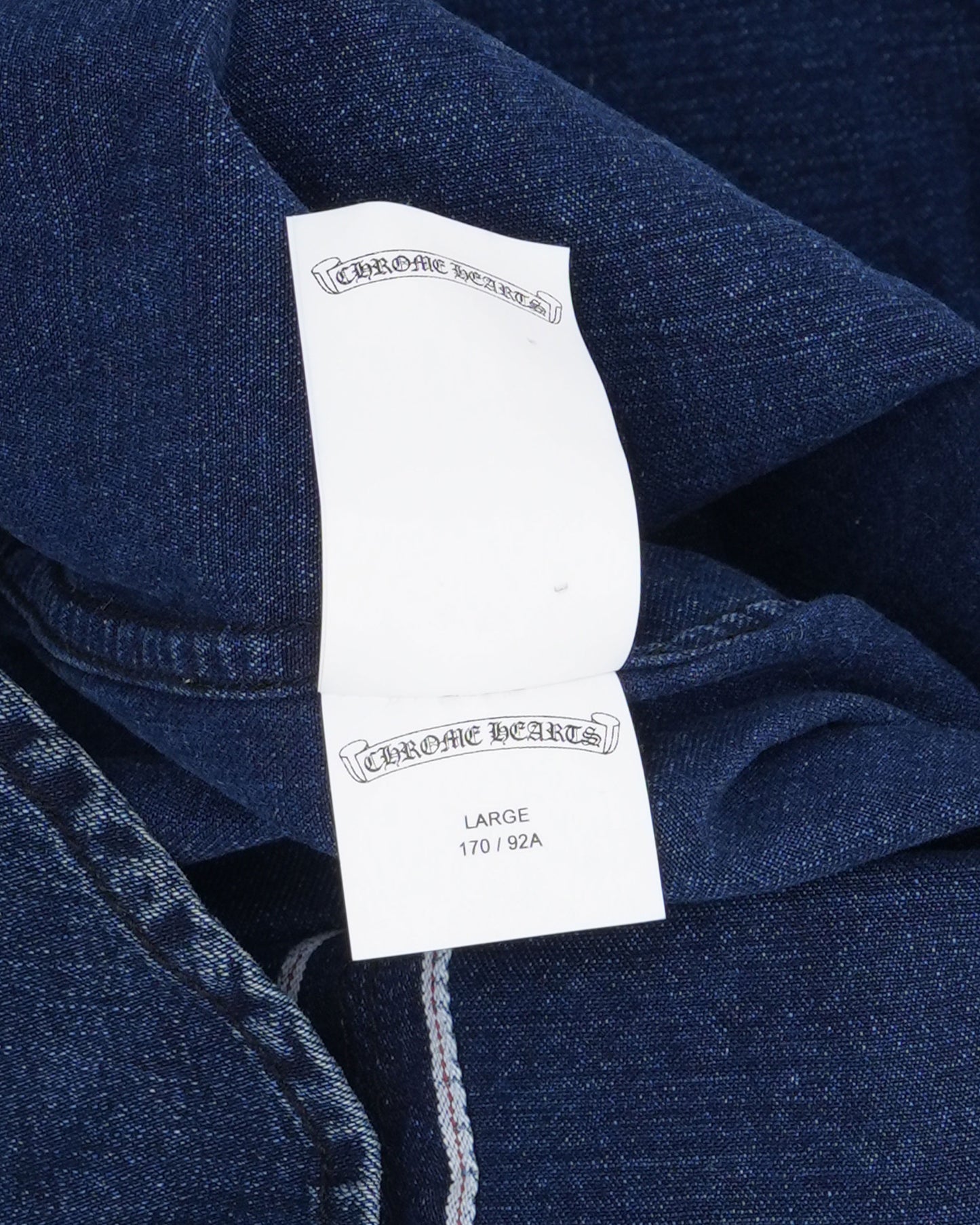 Cross Patch Denim Shirt
