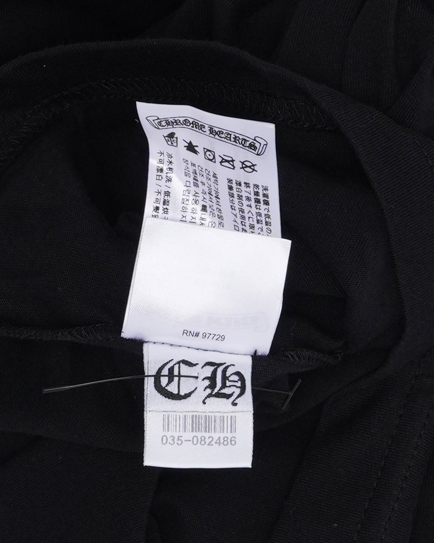Neck Logo Long Sleeve T-Shirt