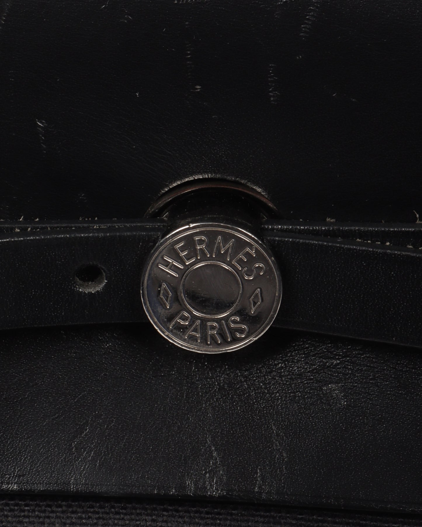 Black Vache Hunter and Toile Herbag Zip Cabine 50 Palladium Hardware