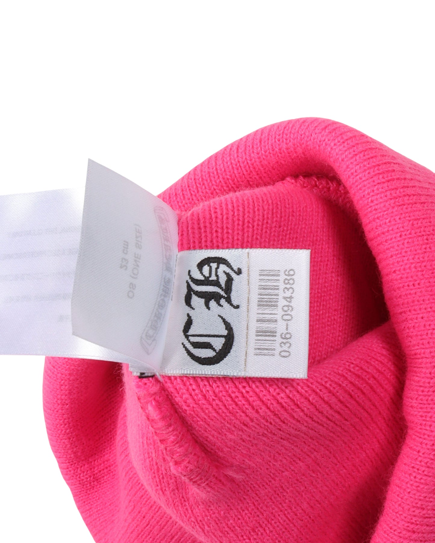 Embroidered Cemetery Cross Beanie