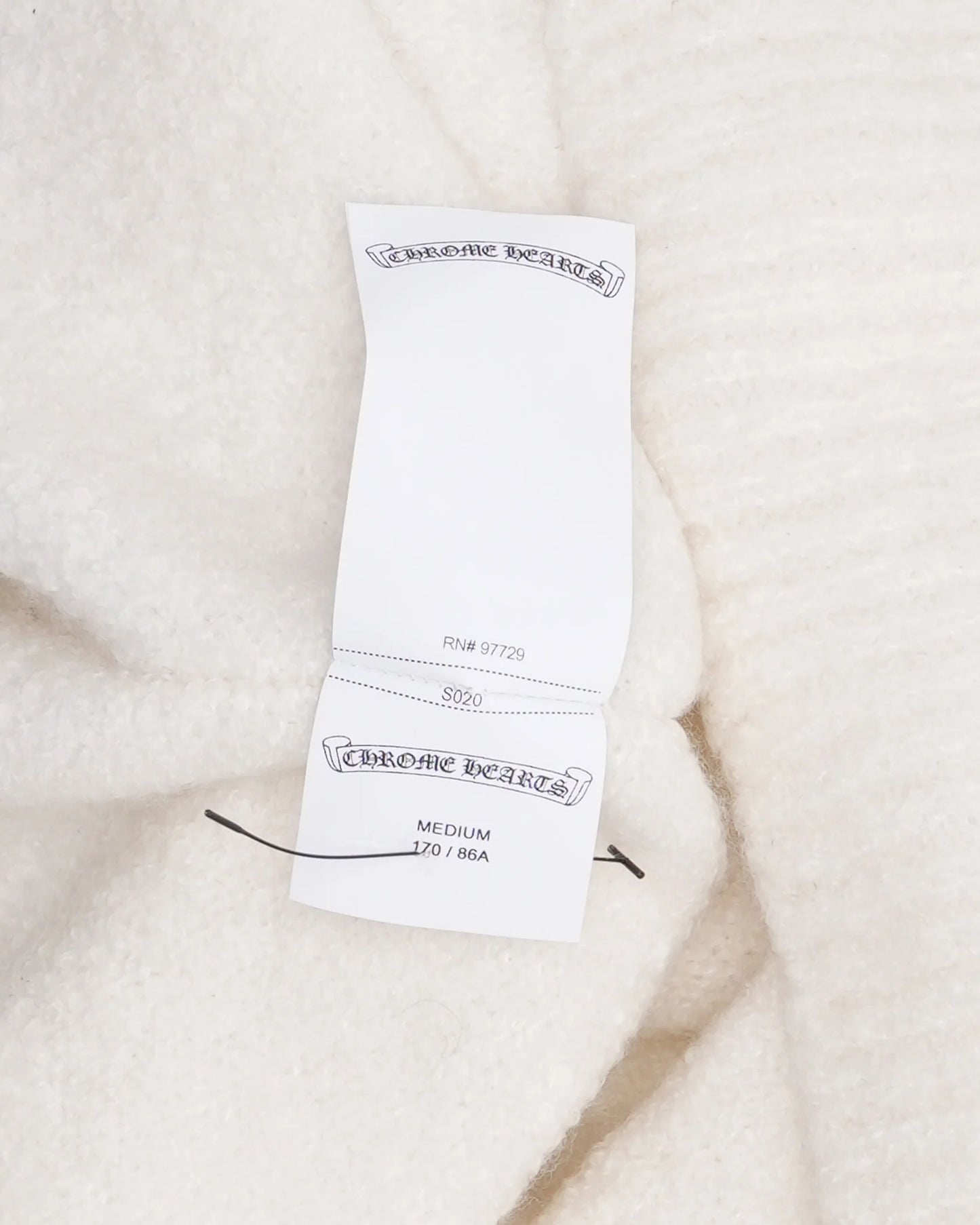 Silk Cashmere Blend Cross Patch Sweater