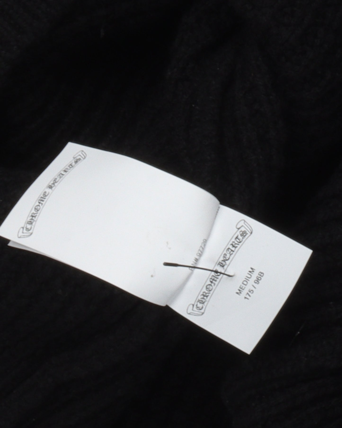 Cross Patch Cashmere Sweater