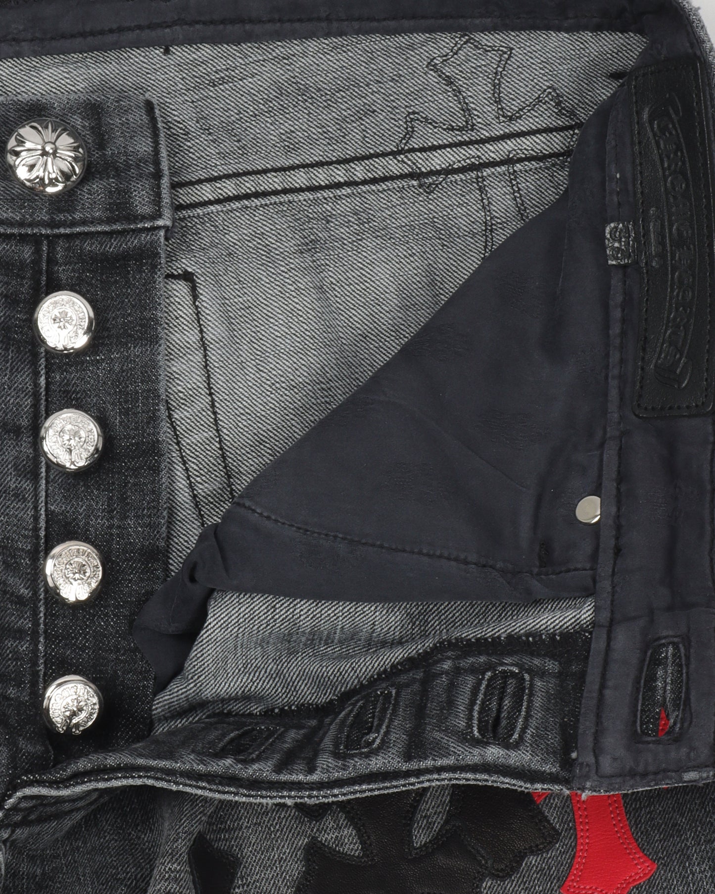 Multi-Cross Fade Jeans