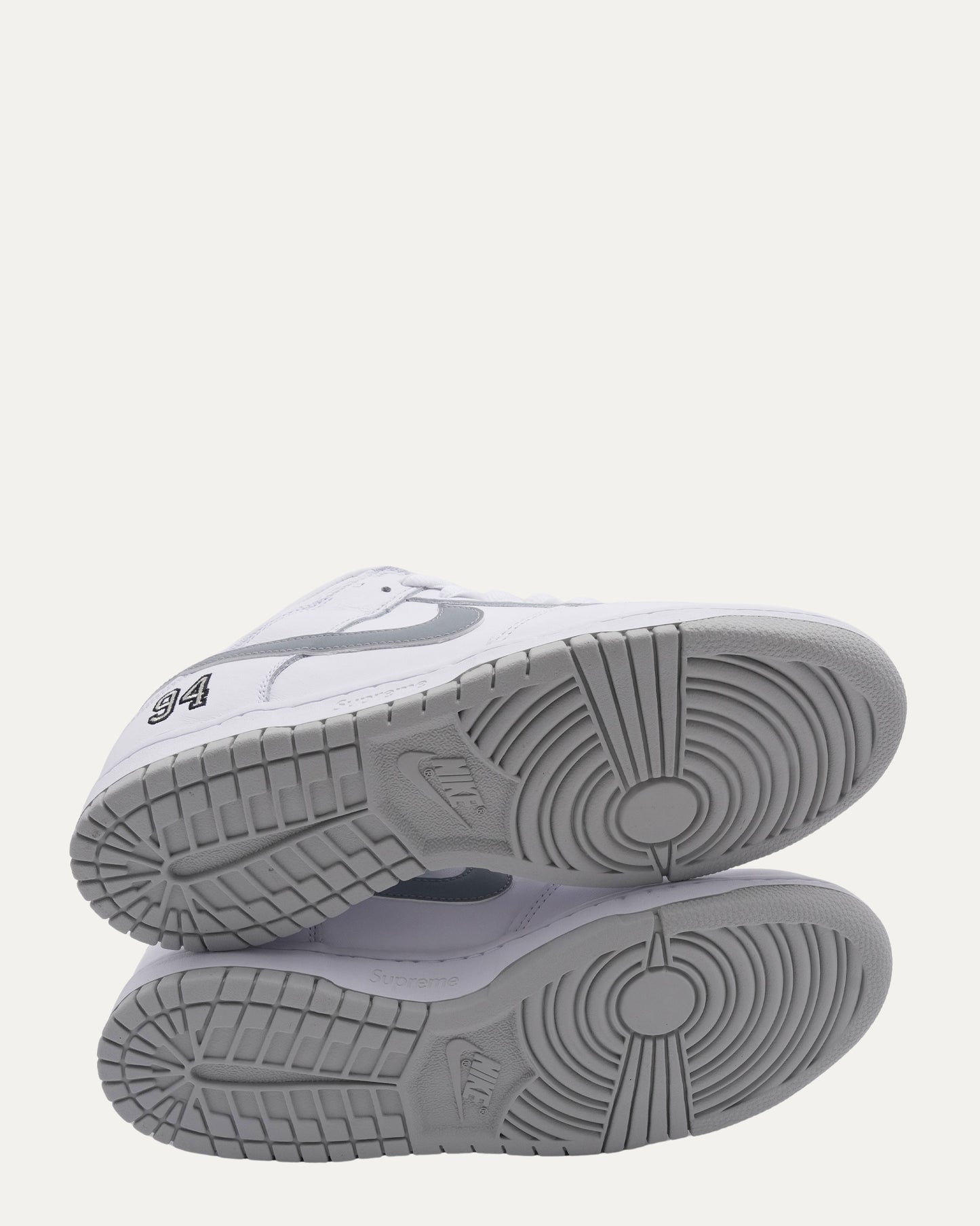Nike Dunk Low SB 'White Metallic Silver'