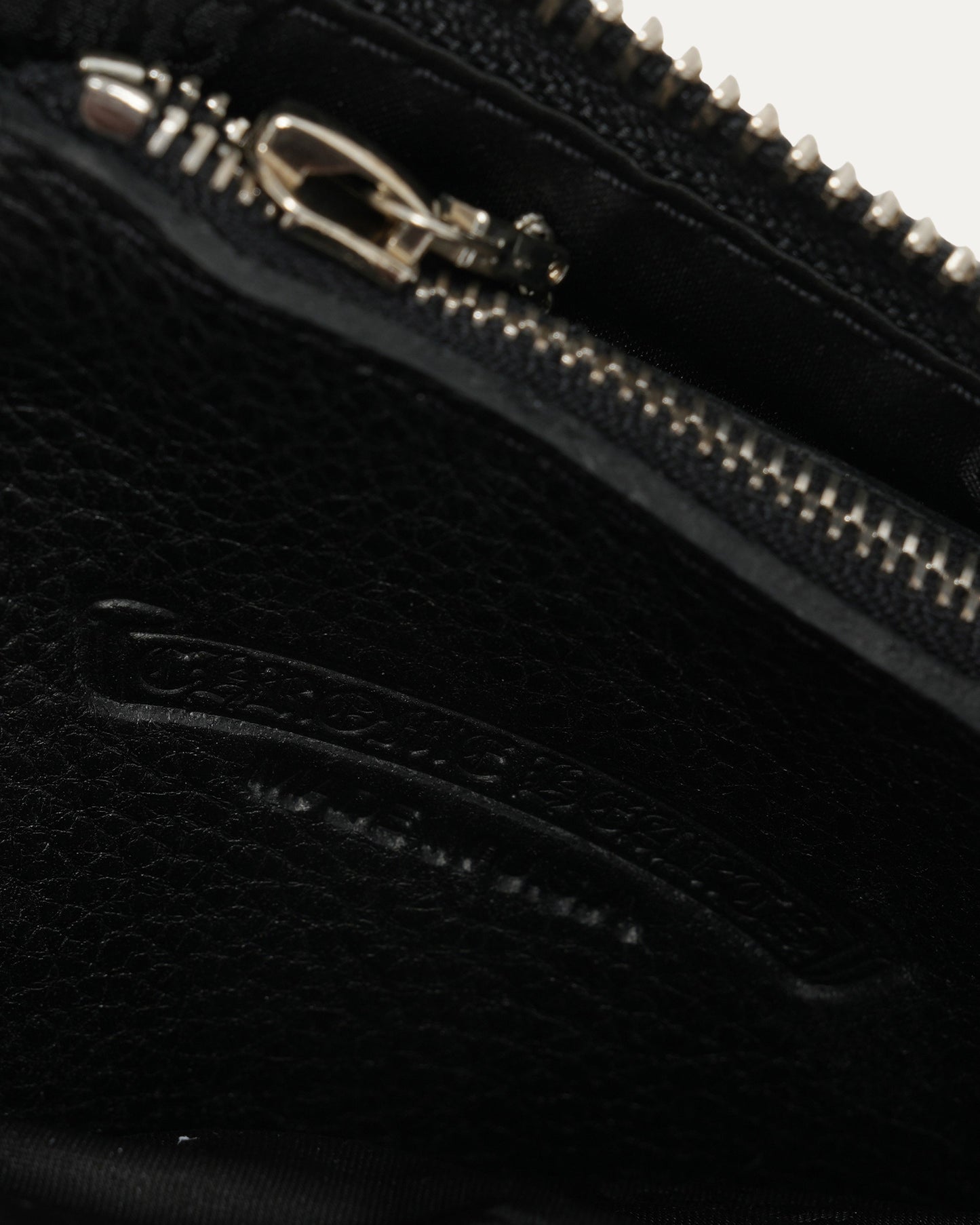 Cross Patch Zip Wallet