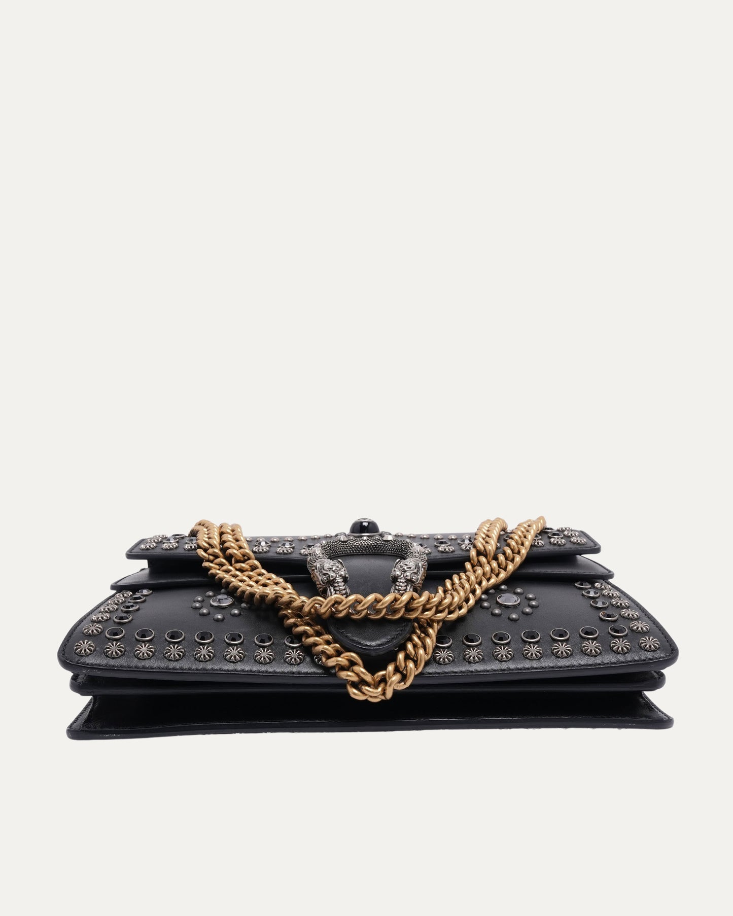 Studded Leather Dionysus Chain Shoulder Bag