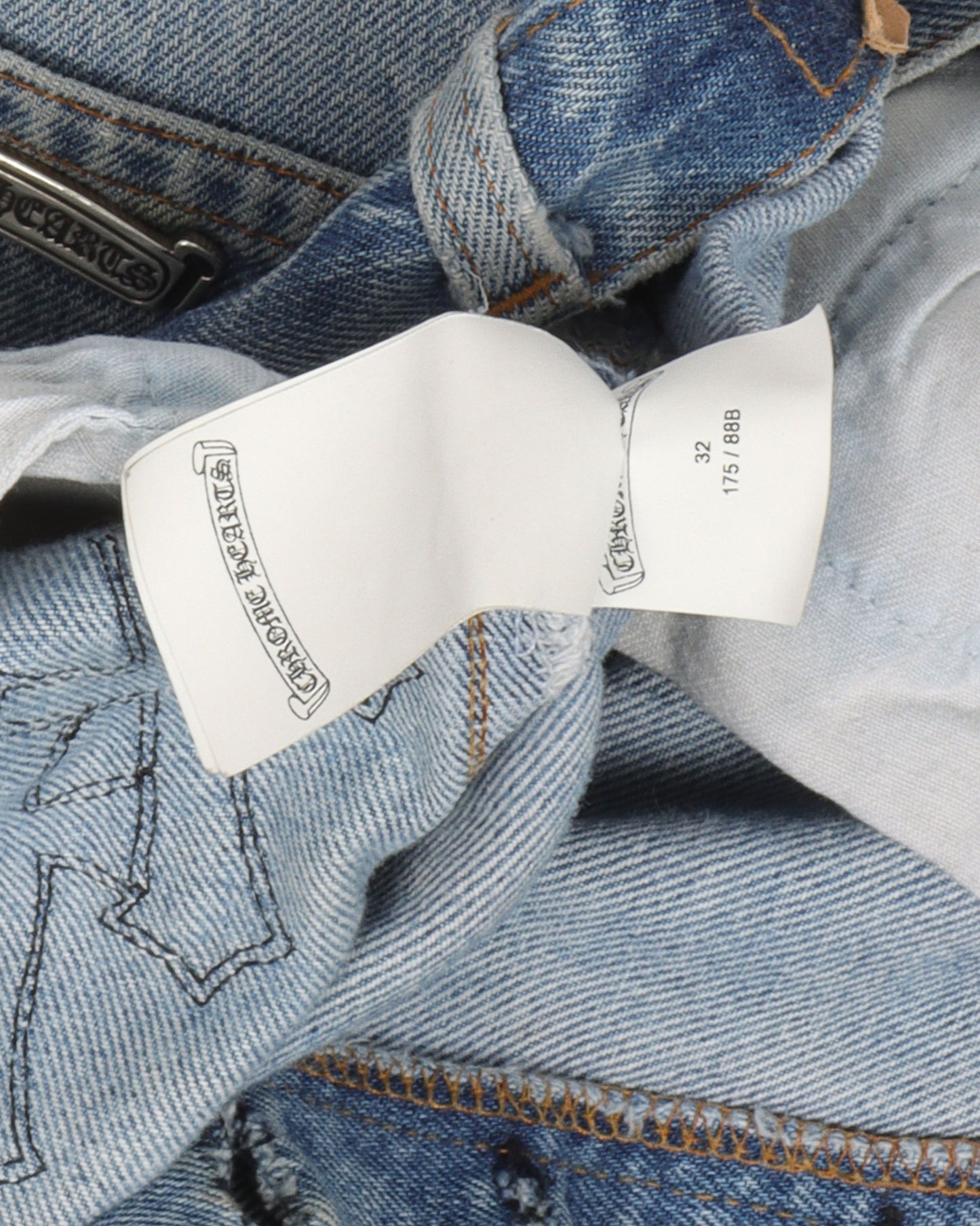 Repaired Levi's Cross Patch Jeans