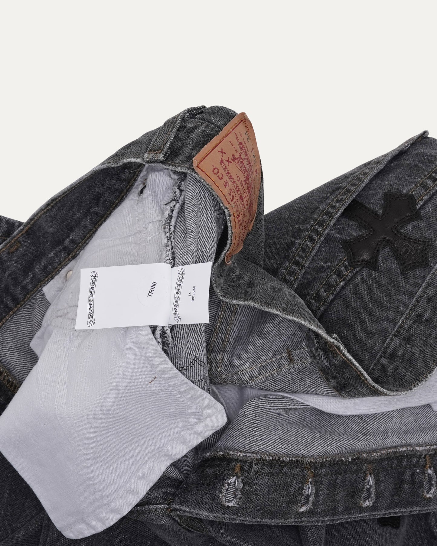 Levi's 501 Cross Patch Jeans