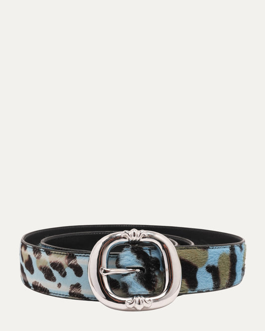 St Barth Exclusive Leopard Gunslinger Belt