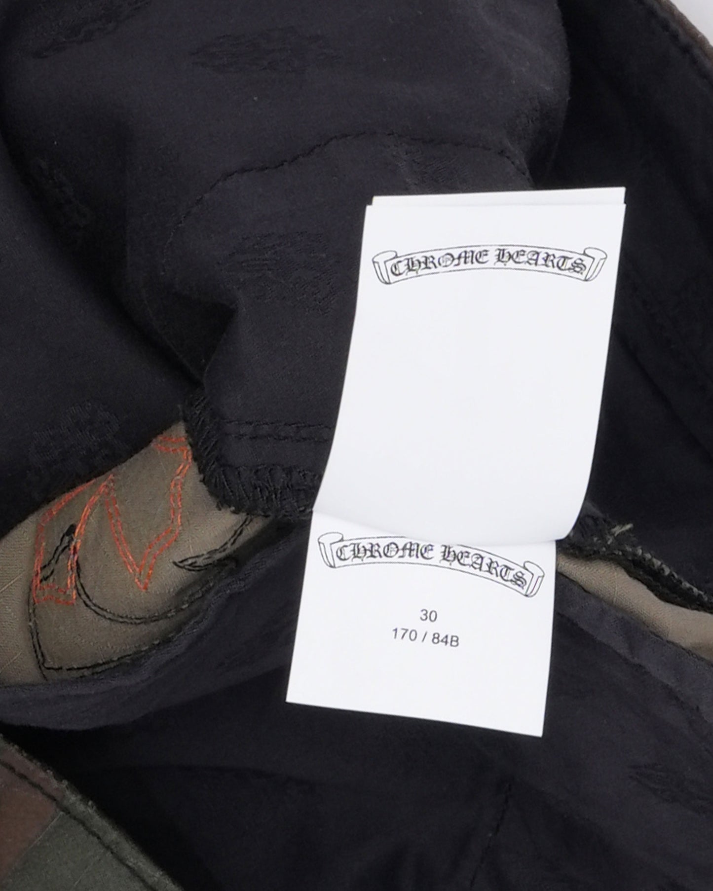 Cross Patch Camouflage Cargo Pants