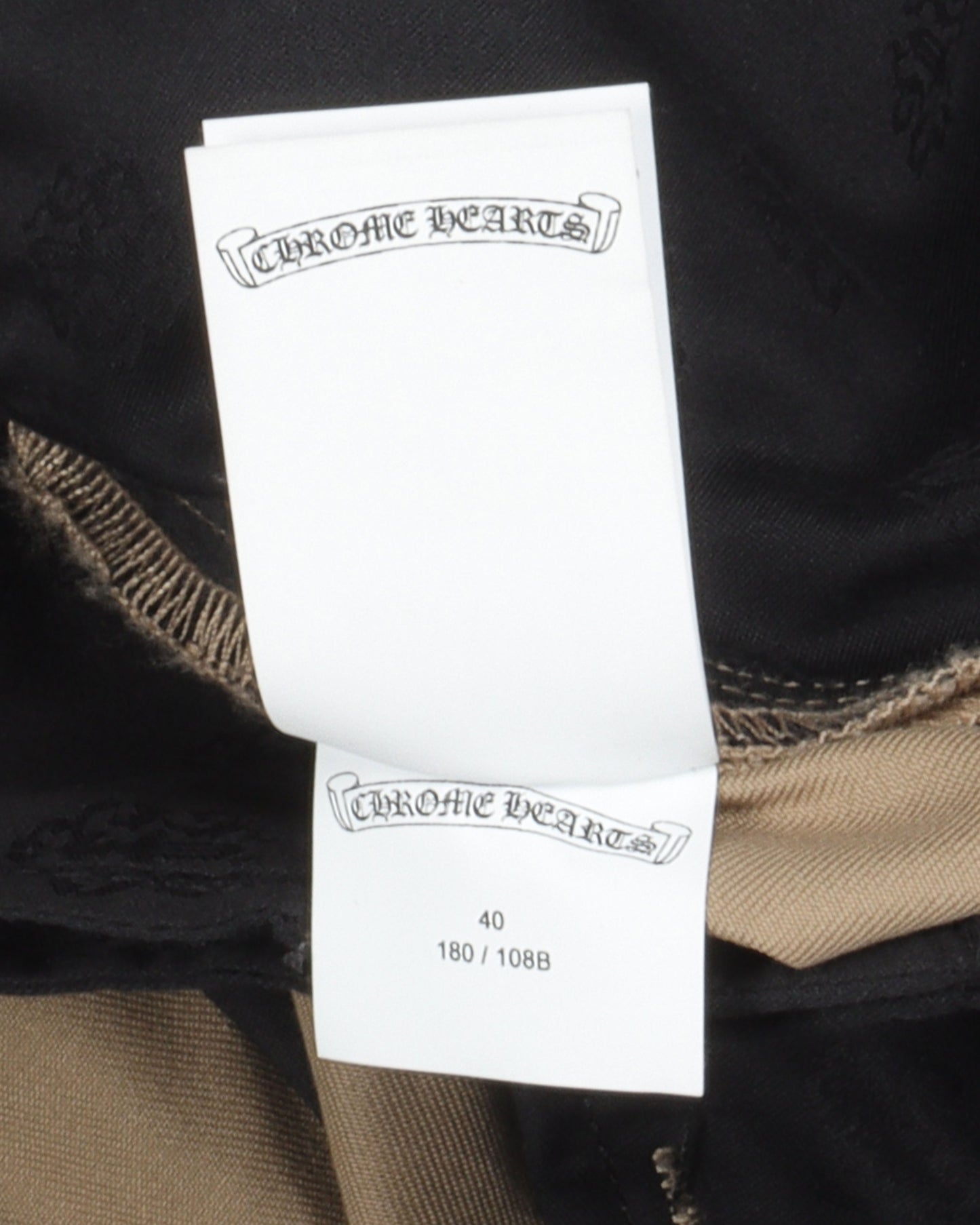 Cross Patch Chino Pants