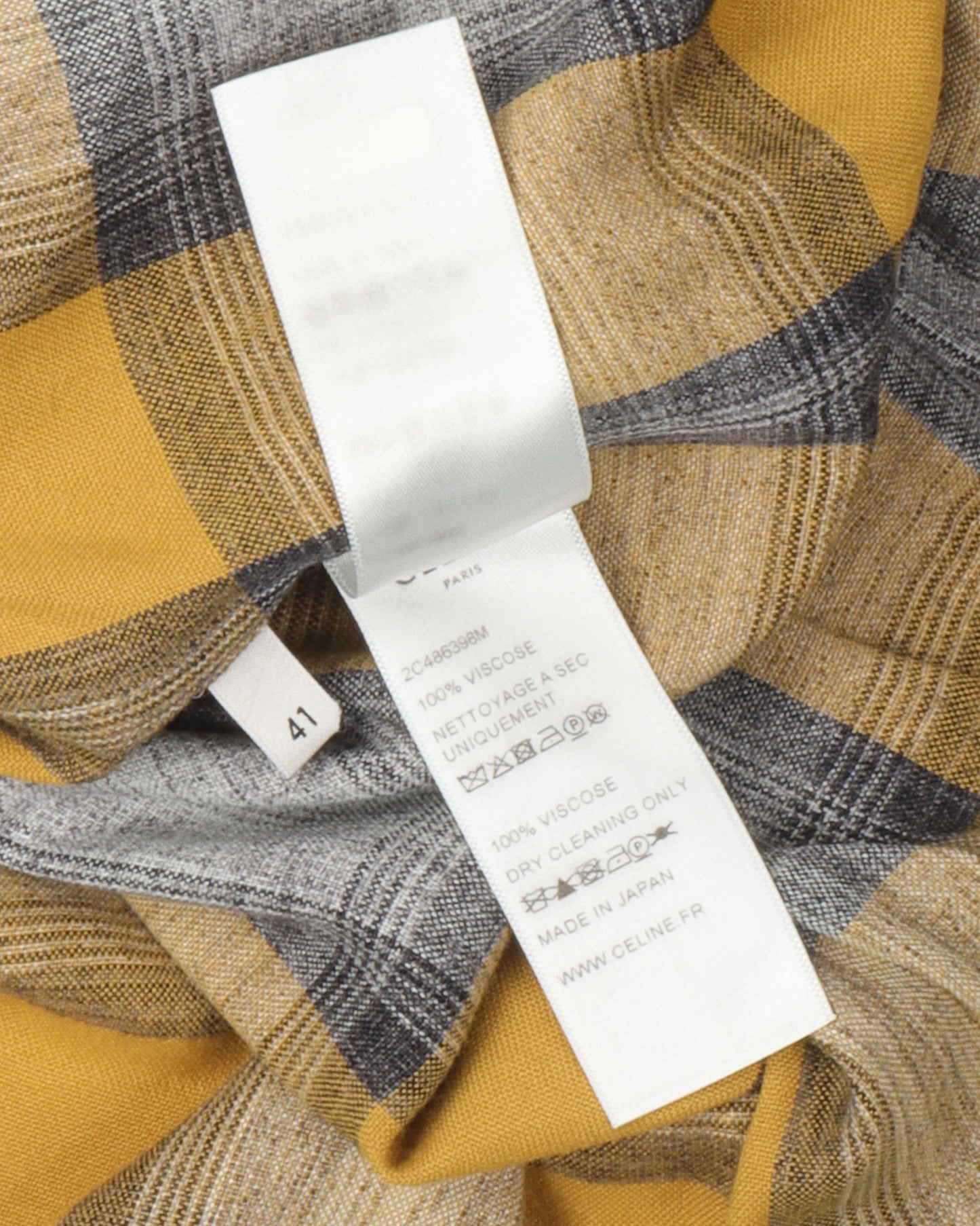 SS21 Checked Flannel Shirt