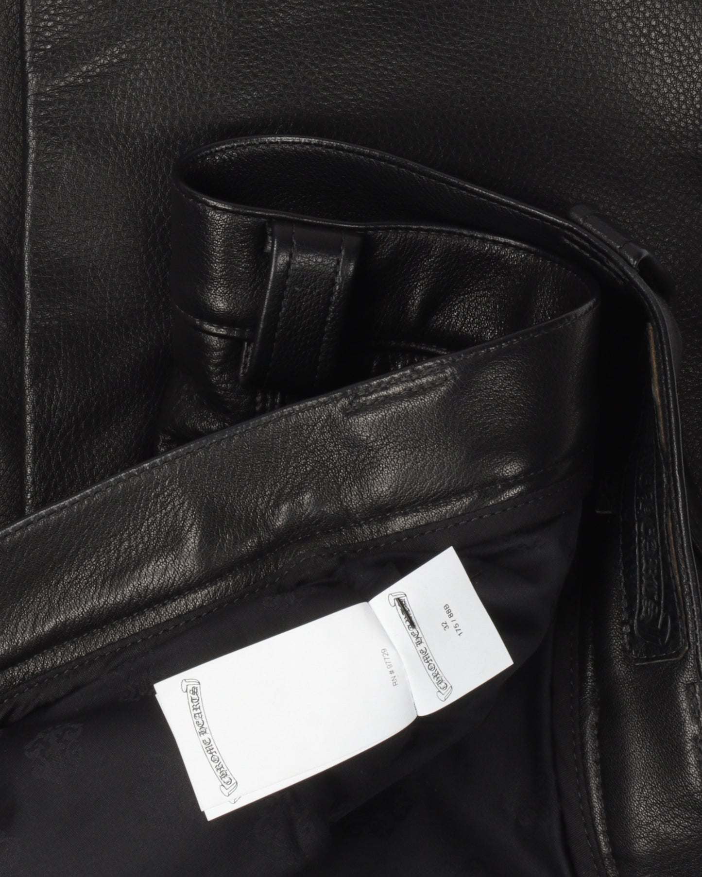 Fleur Knee Leather Pants