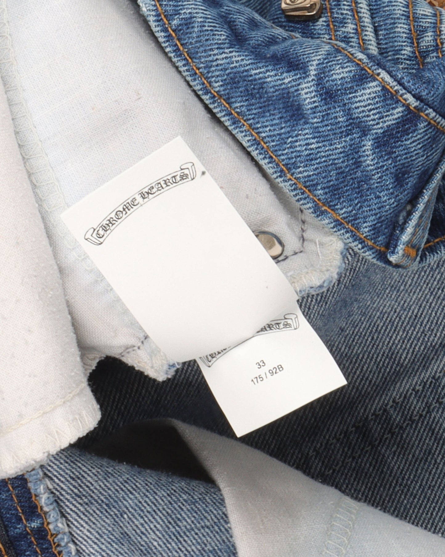 Levi's Orange Tab Cross Patch Jeans