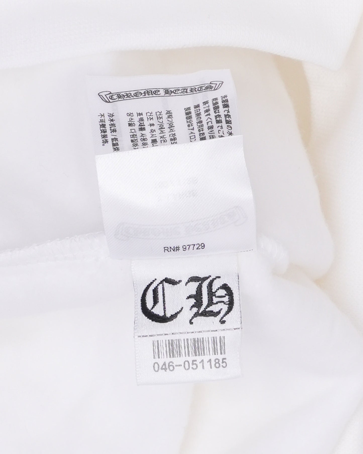 Metallic Print Vertical Logo Hoodie