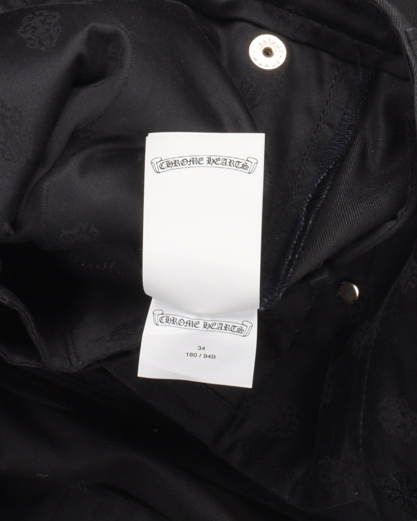 Multicolor Cross Patch Chino Pants