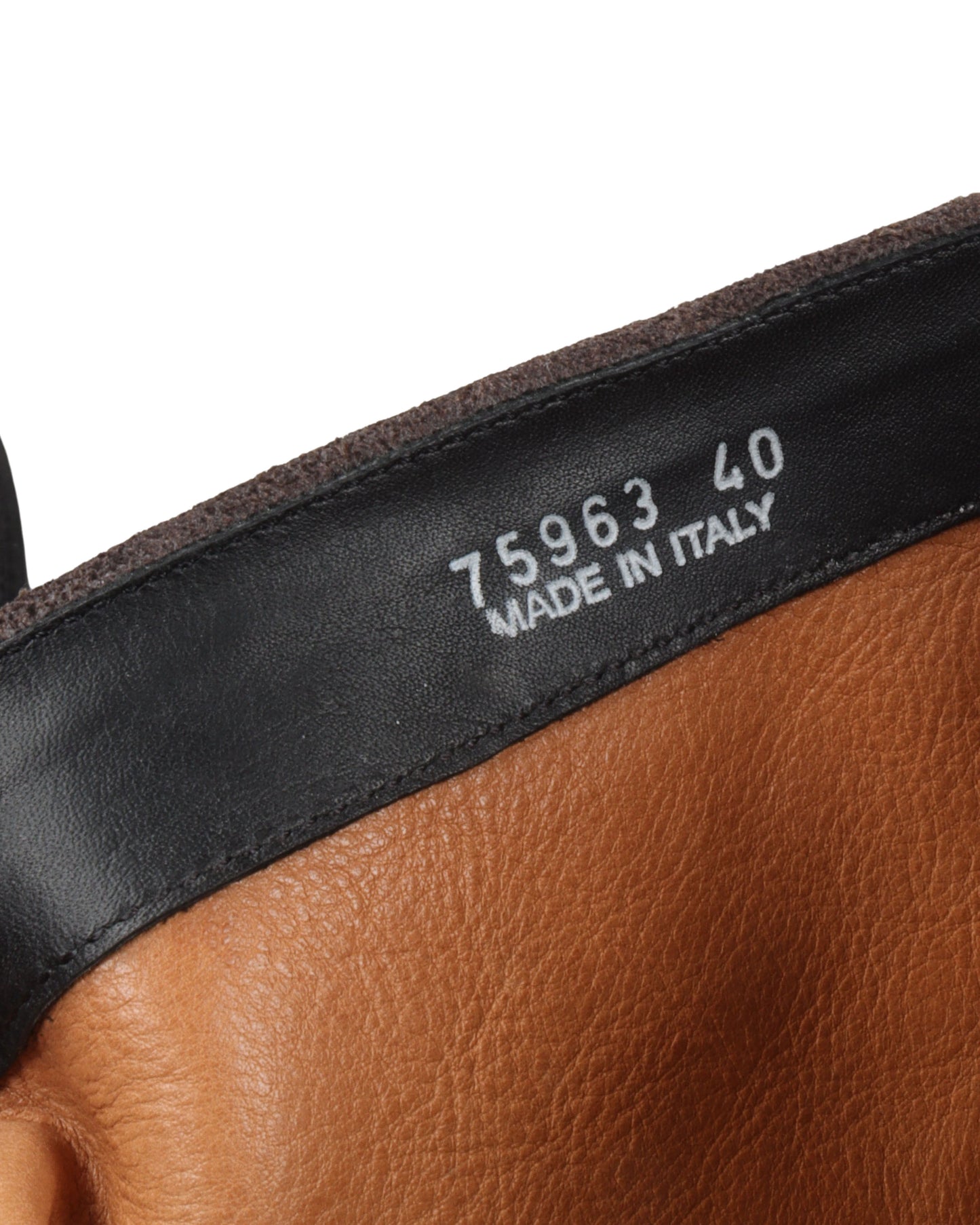 Reverse Leather Creeper Boots