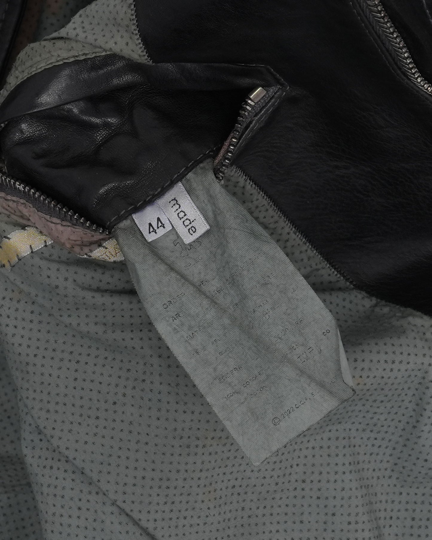 LM/2498 CORS-PTC/10 Object Dyed Lined Scarstitch Jacket