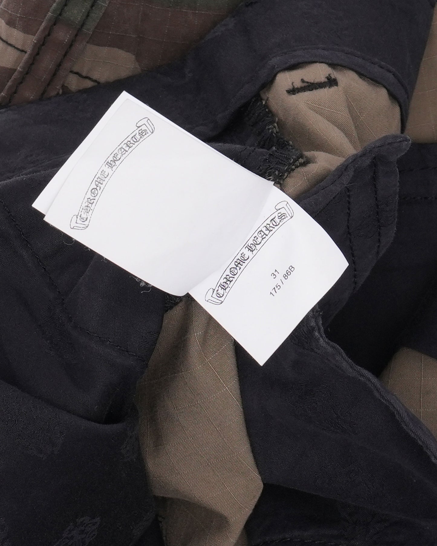 Cross Patch Camouflage Cargo Pants