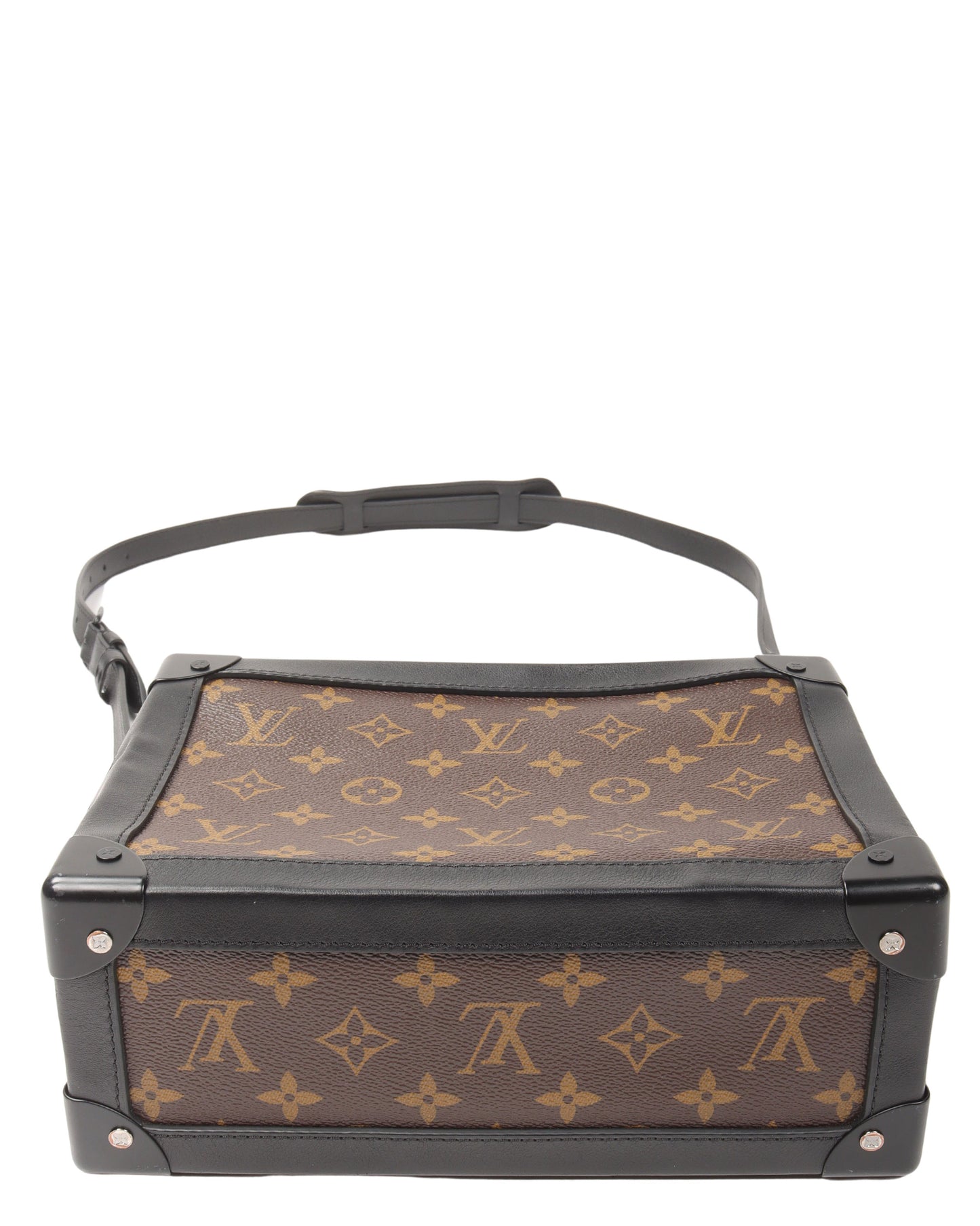 Monogram Soft Leather Trunk Bag