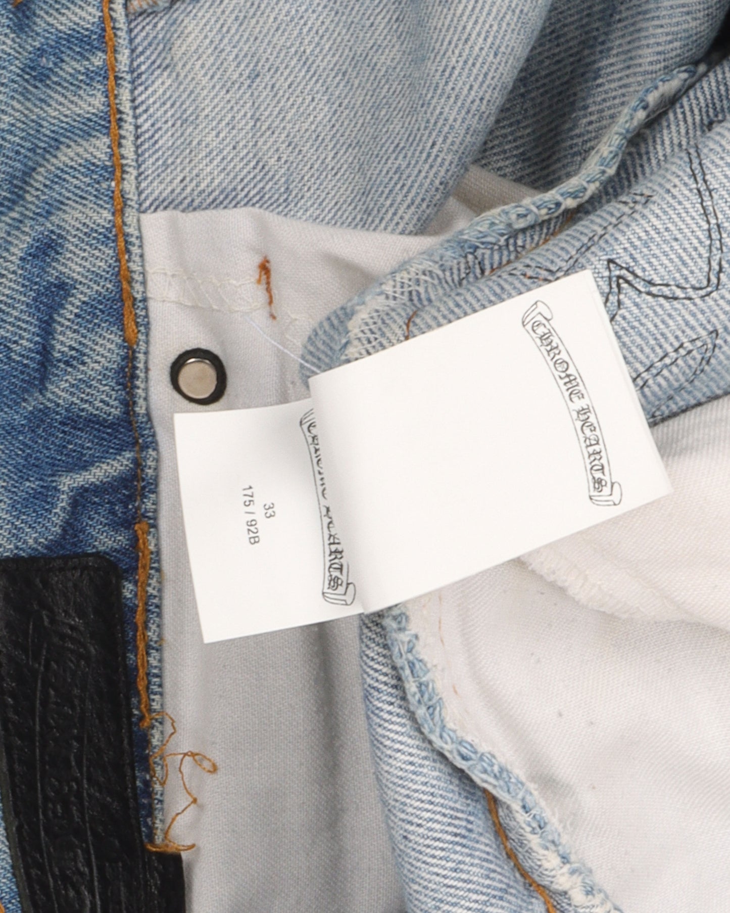 St. Barth's Exclusive Levi's Cross Patch Jeans