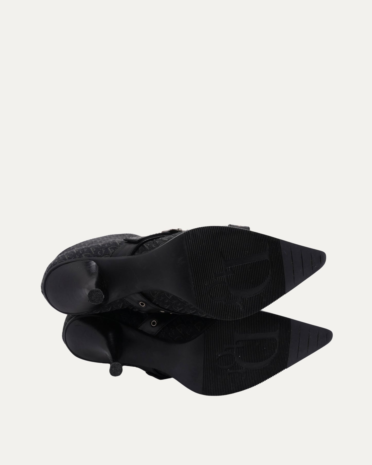 Monogram Buckle Boots
