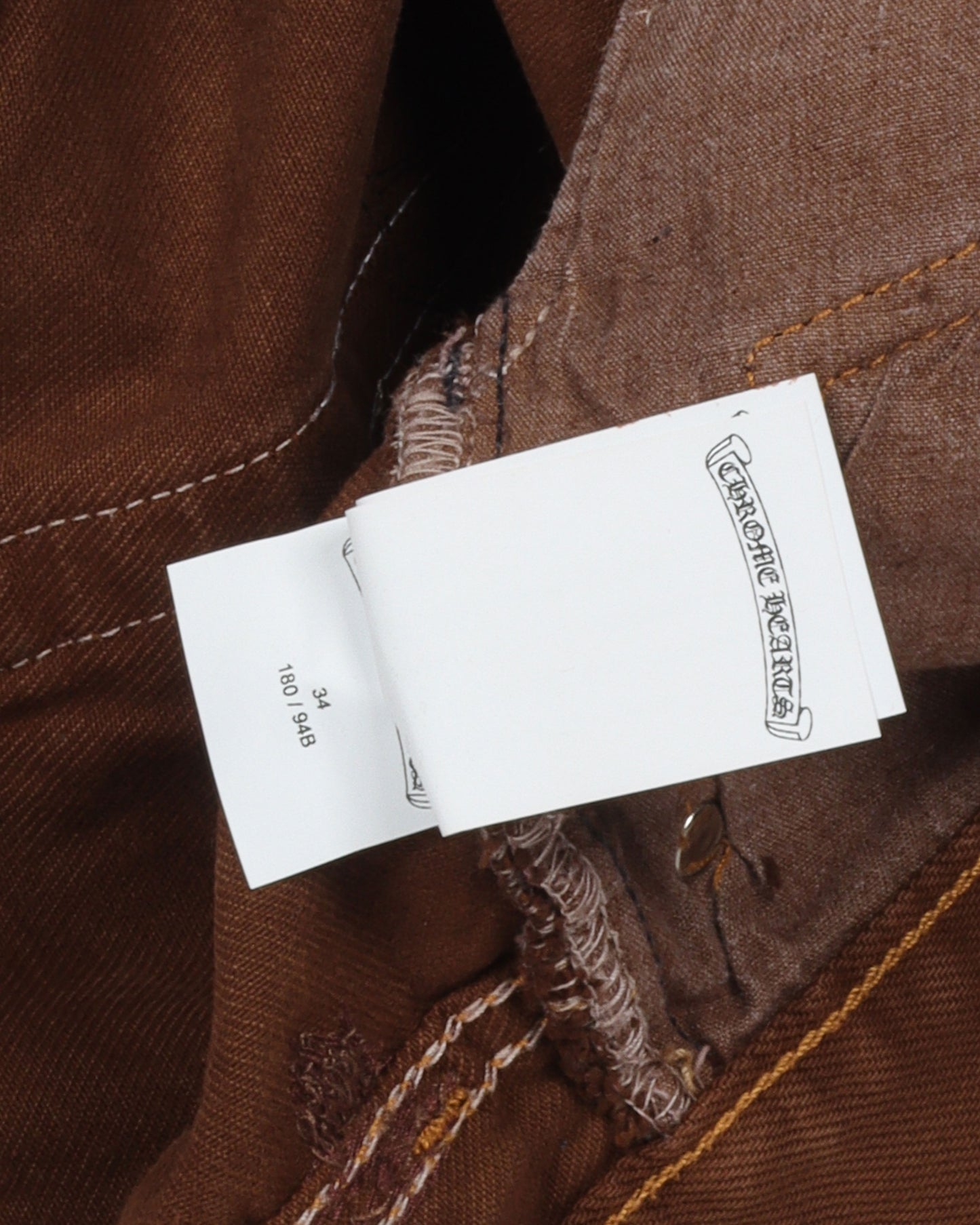 NYFW Exclusive Cheetah Cross Patch Jeans