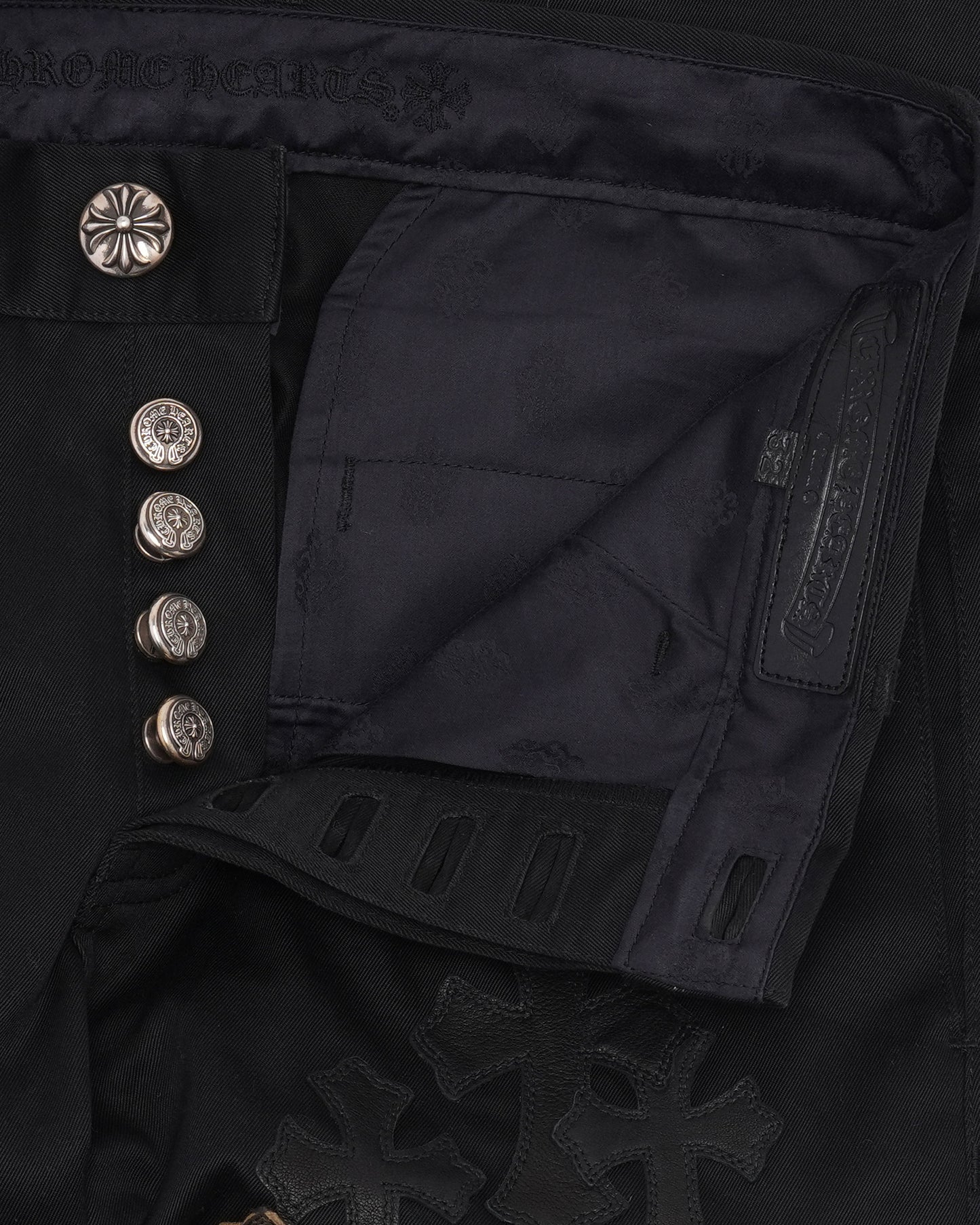Cross Patch Chino Pants