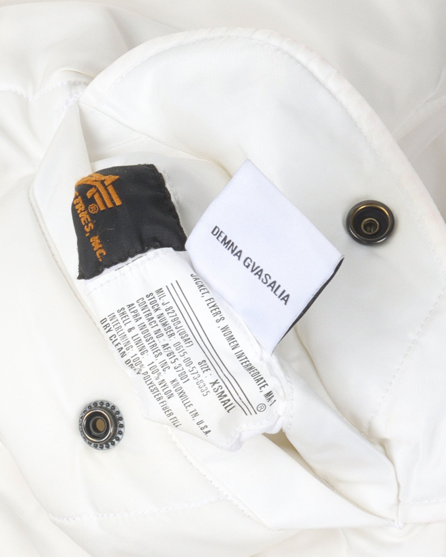 SS17 Alpha Industries Sleeveless Bomber Jacket Vest