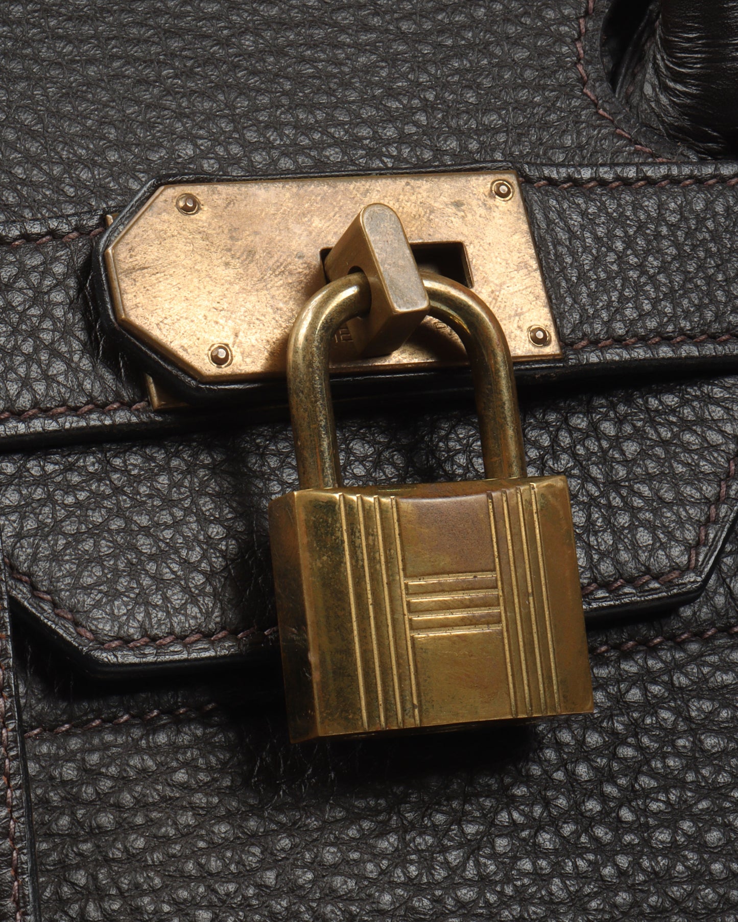 HAC 50 Birkin Clemence Leather Ebene (2002)