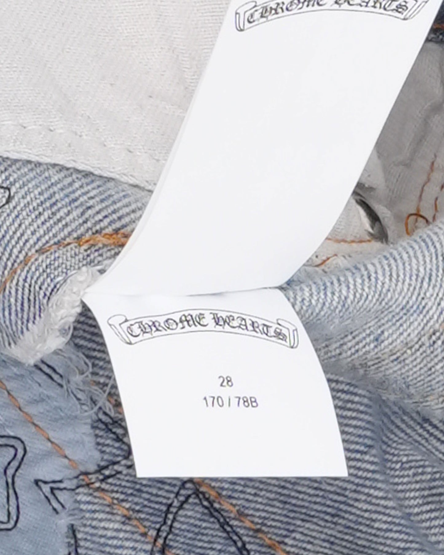Levis 501 Cross Patch Jeans