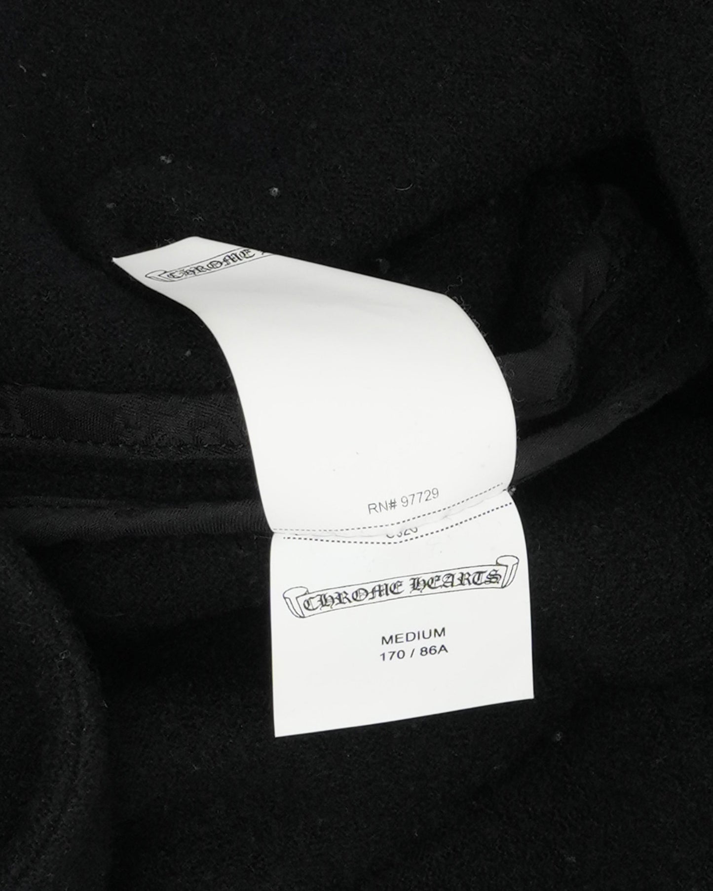 Wool Cross Patch Embellished Lola Coat