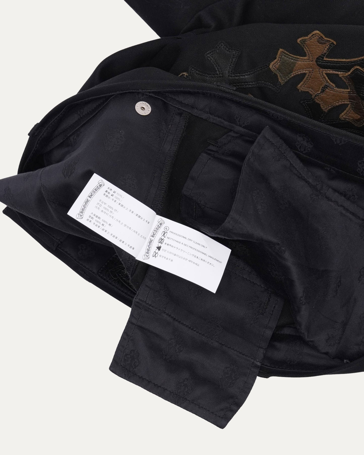 Cross Patch Chino Pants
