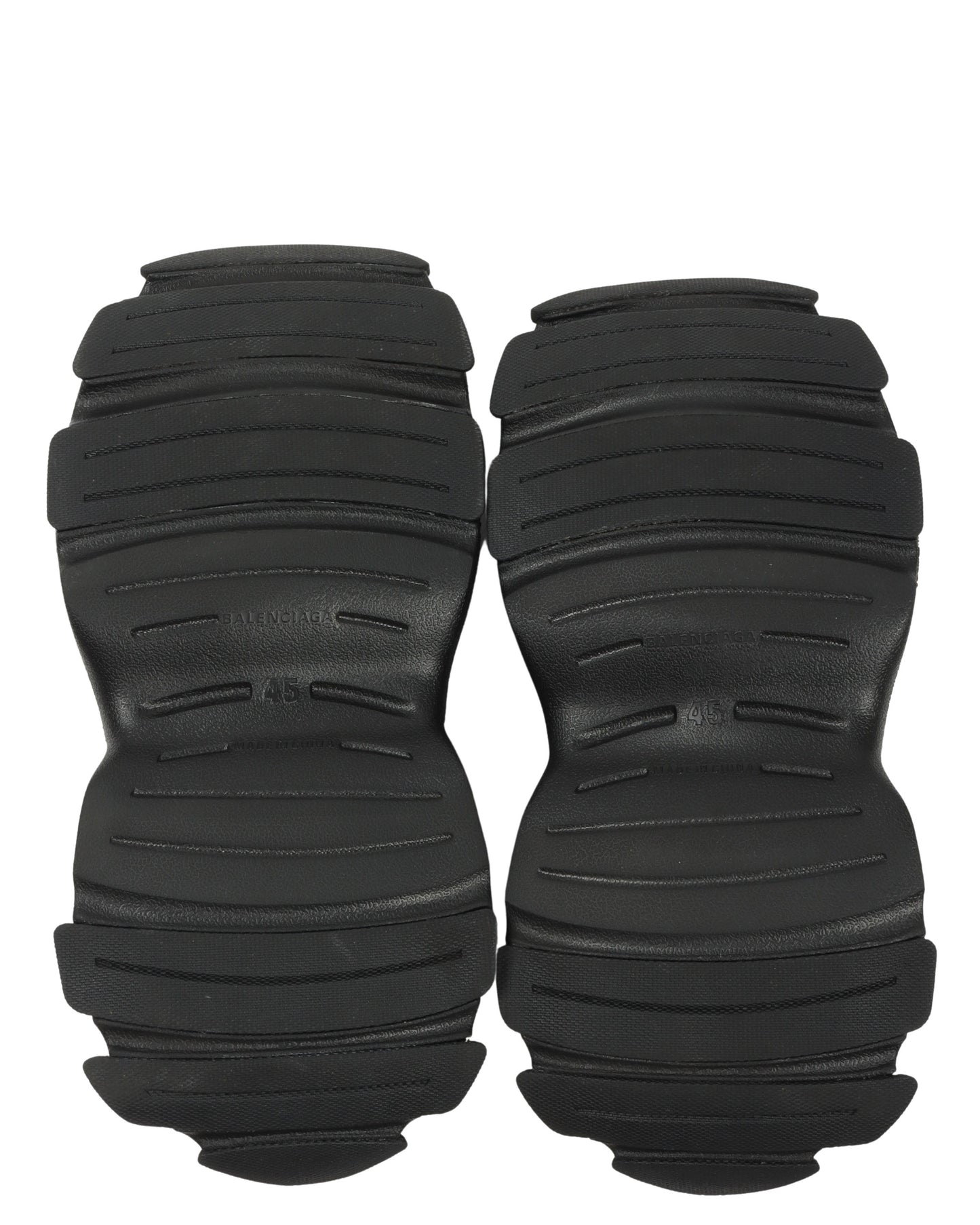 Rubber HD Lace Up Sneakers