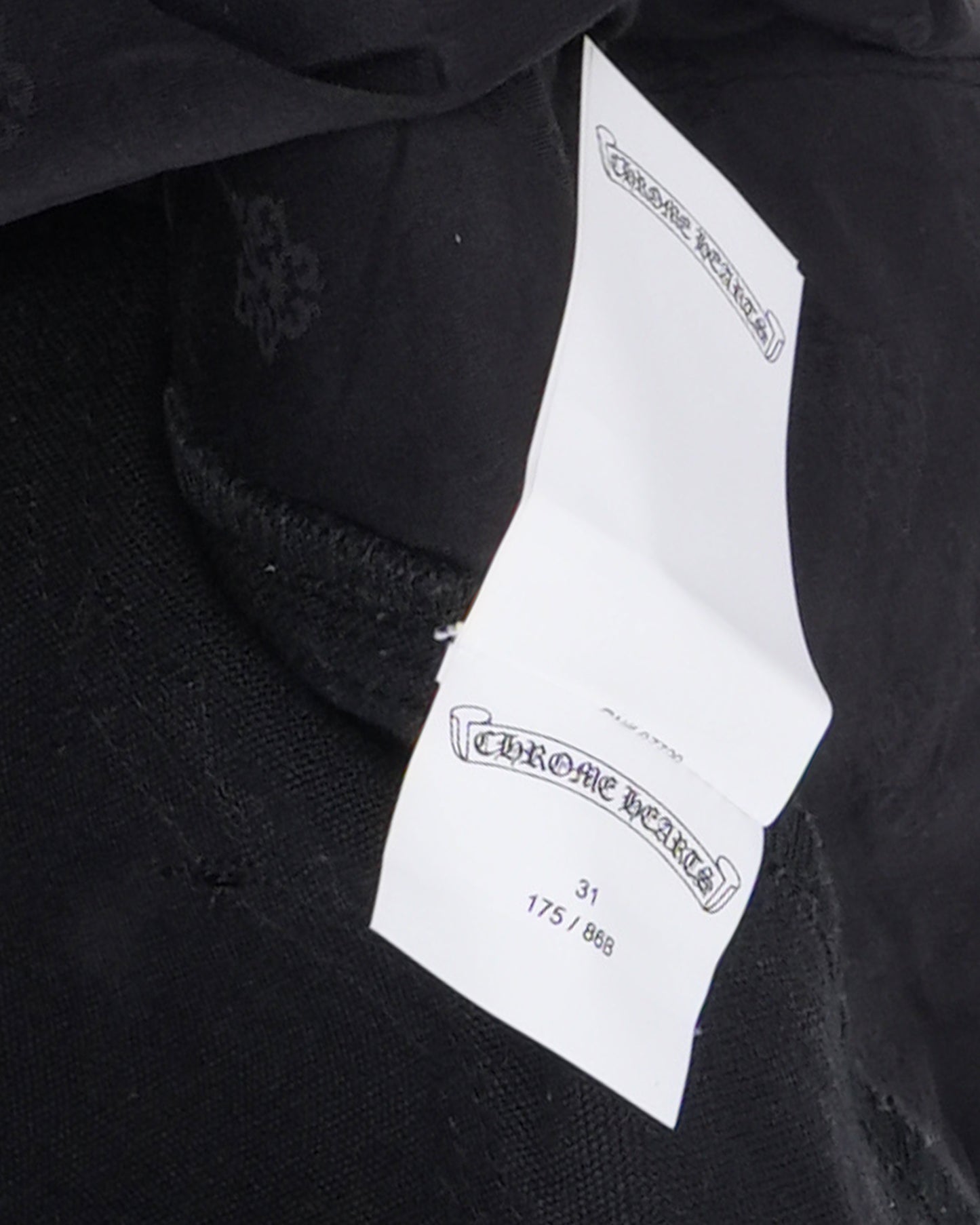 Double Knee Cross Patch Shorts