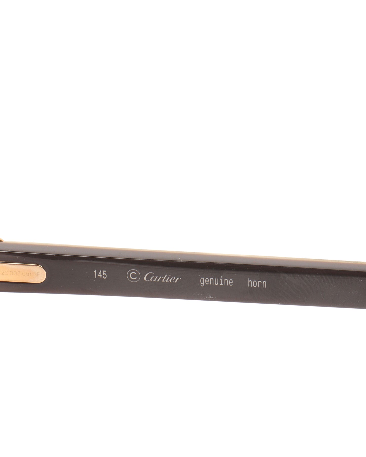 Genuine Horn Aviator Sunglasses