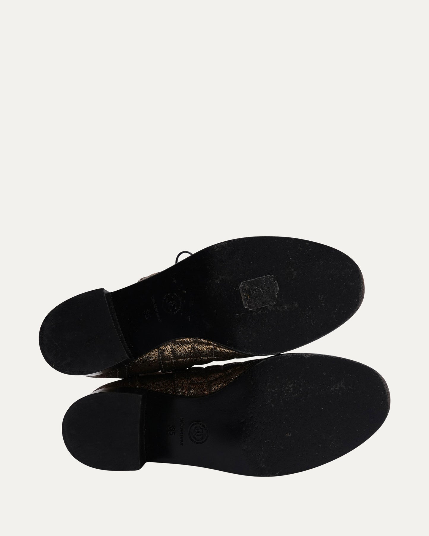 2018 Interlocking CC Logo Boots