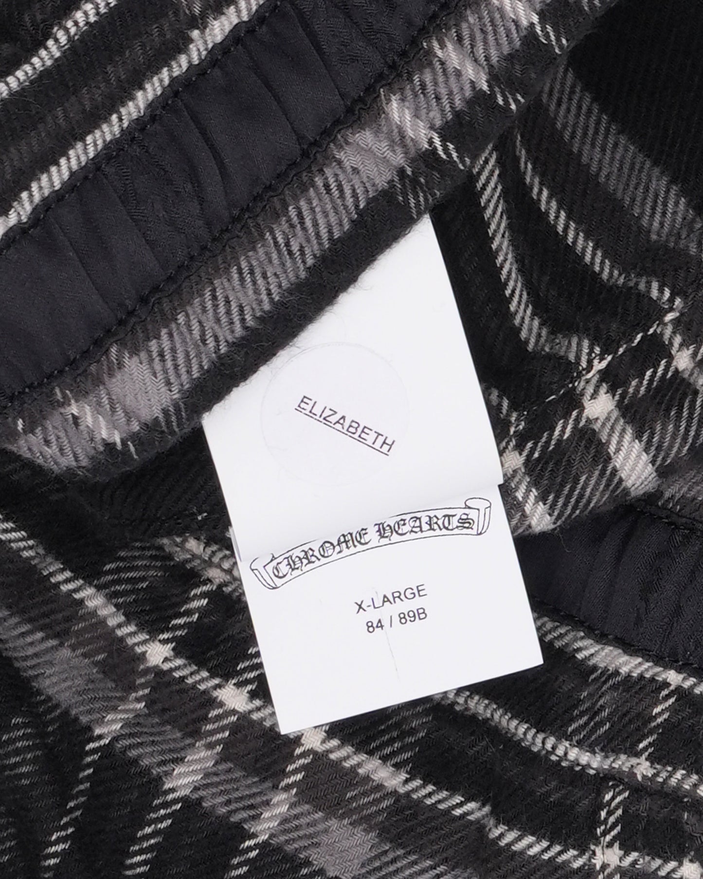 After School Cross Patch Flannel Pants