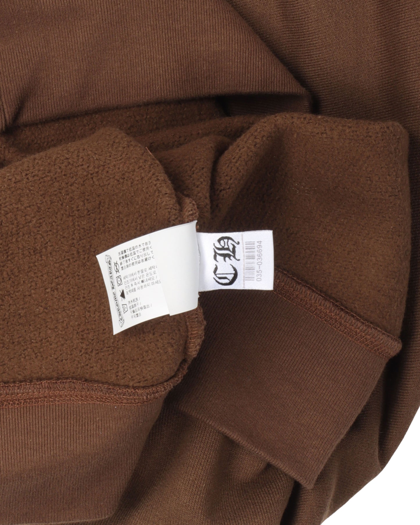 Embroidered Quarter-Zip Sweatshirt