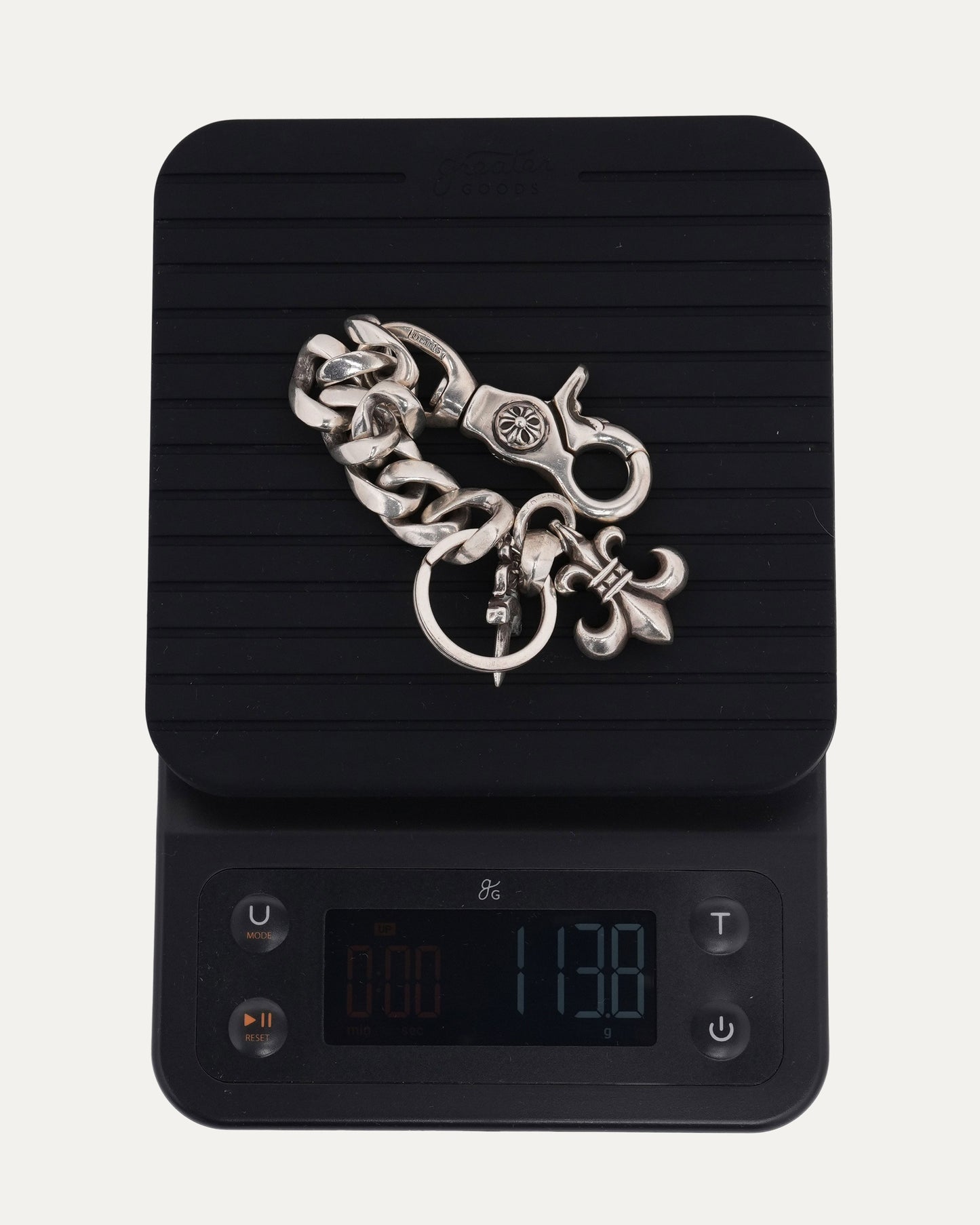 Dagger & Fleur Charm Keychain Clip