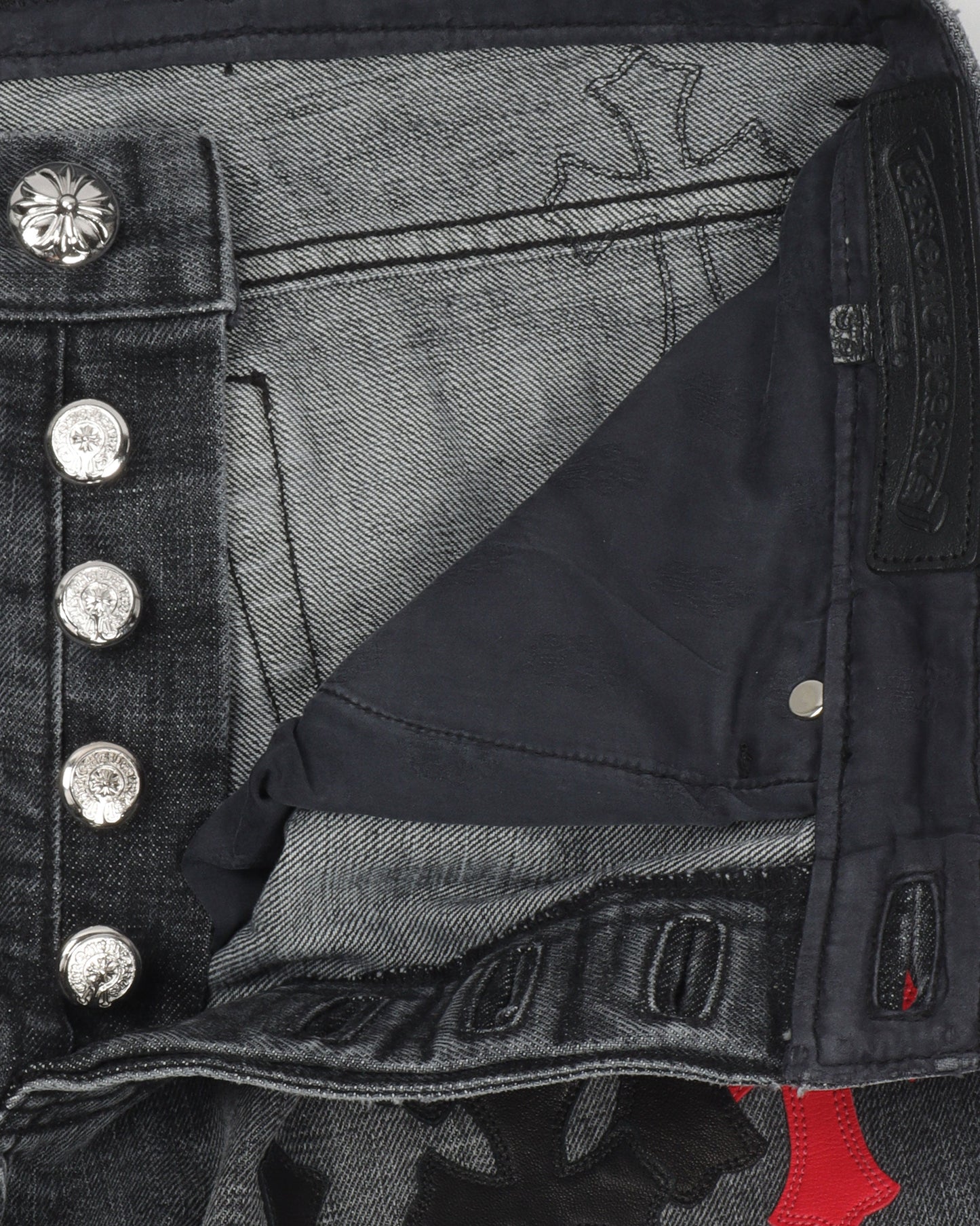 Multi-Cross Fade Jeans