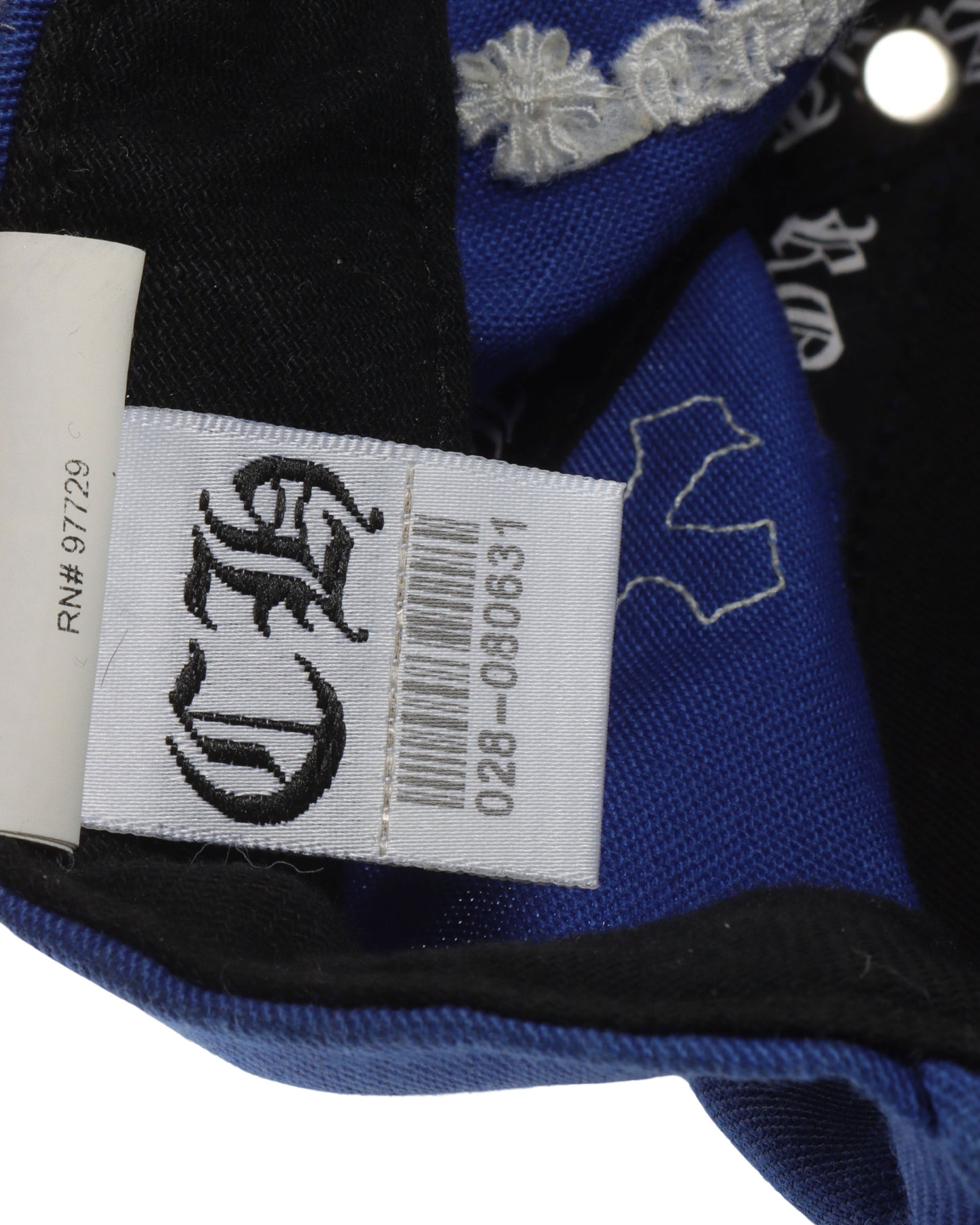 Cross Patch Baseball Hat