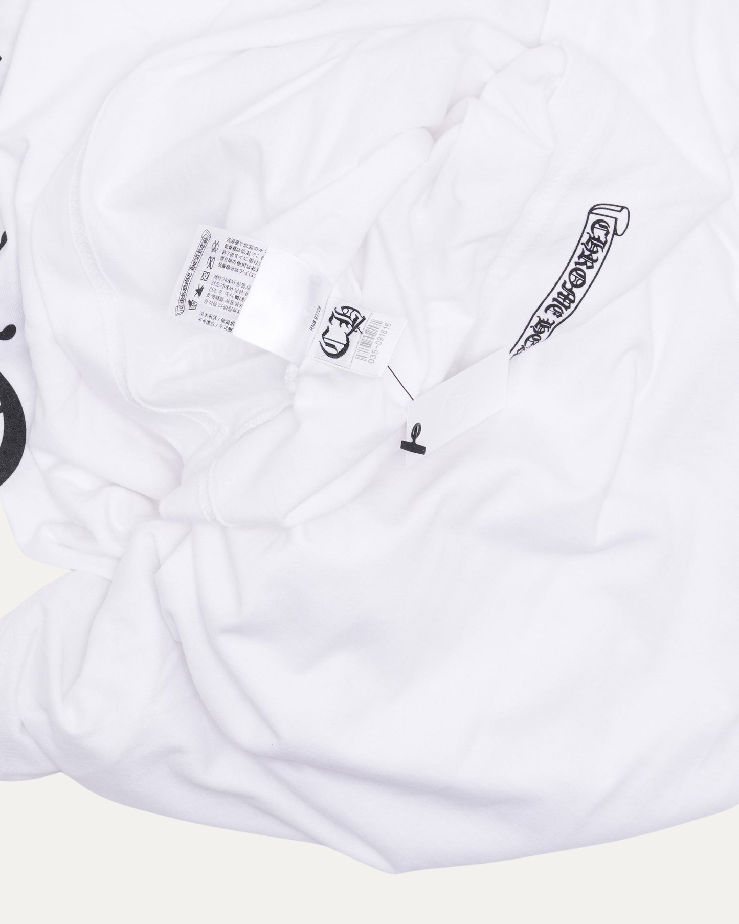 Neck Logo Long Sleeve T-Shirt