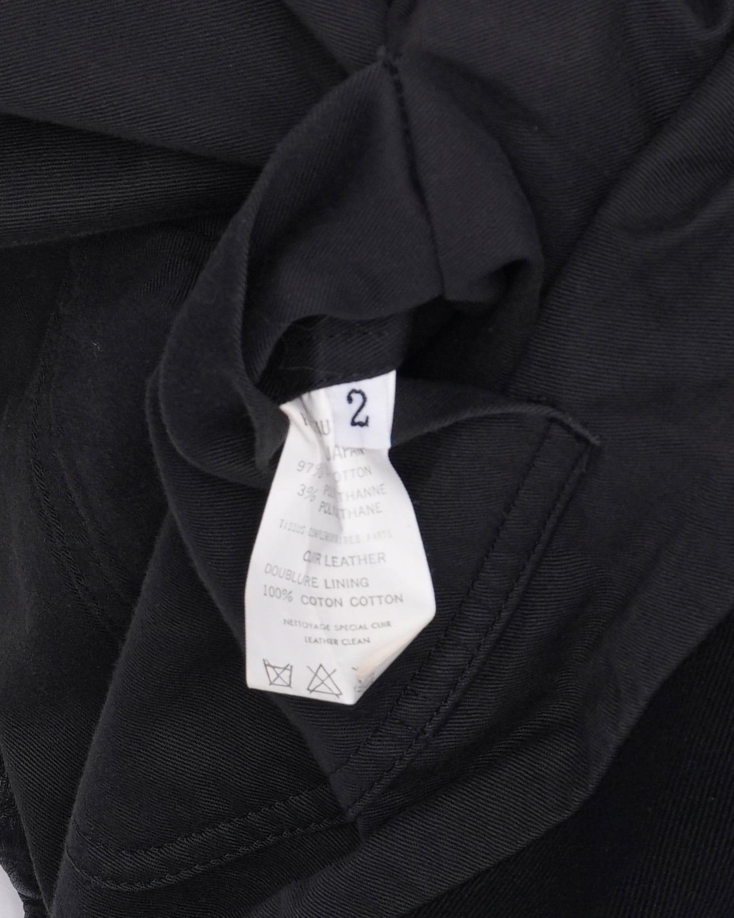 Leather Wool Shirt Jacket