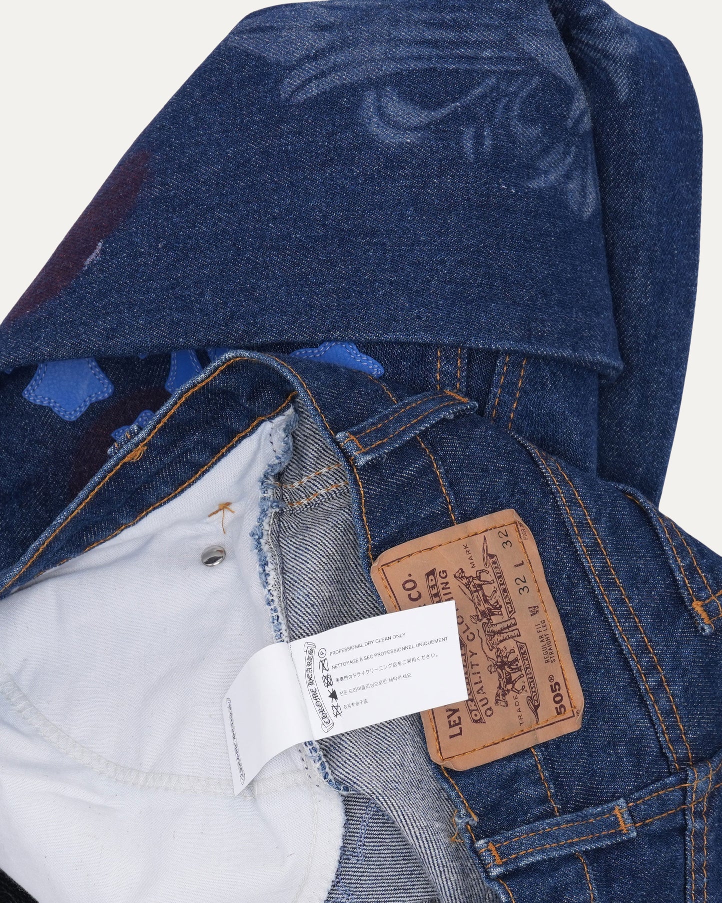 Levi's Cross Patch Stencil Jeans