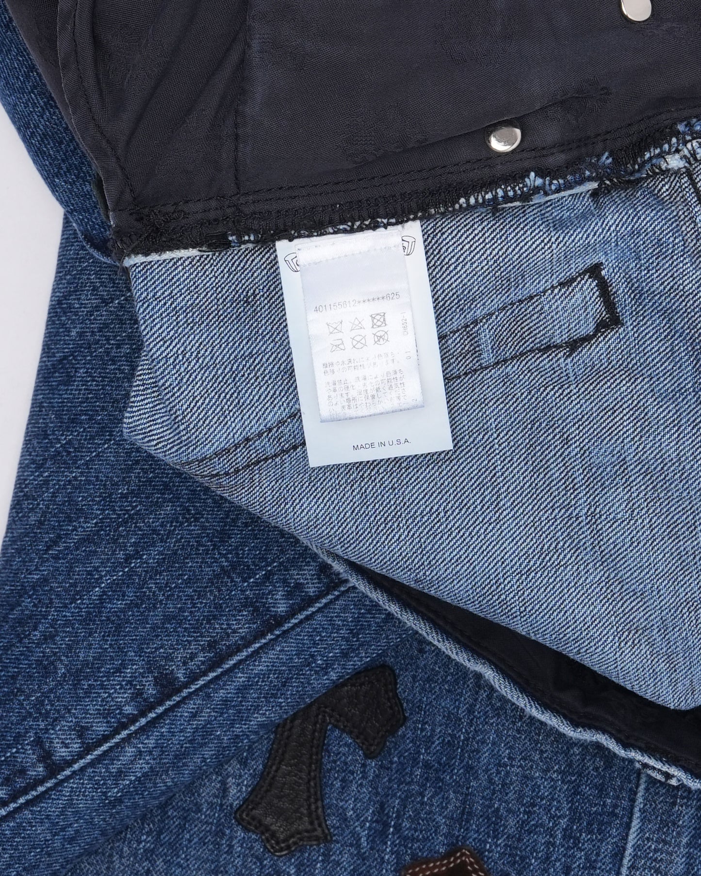 Turbo Diesel Cross Patch Jeans