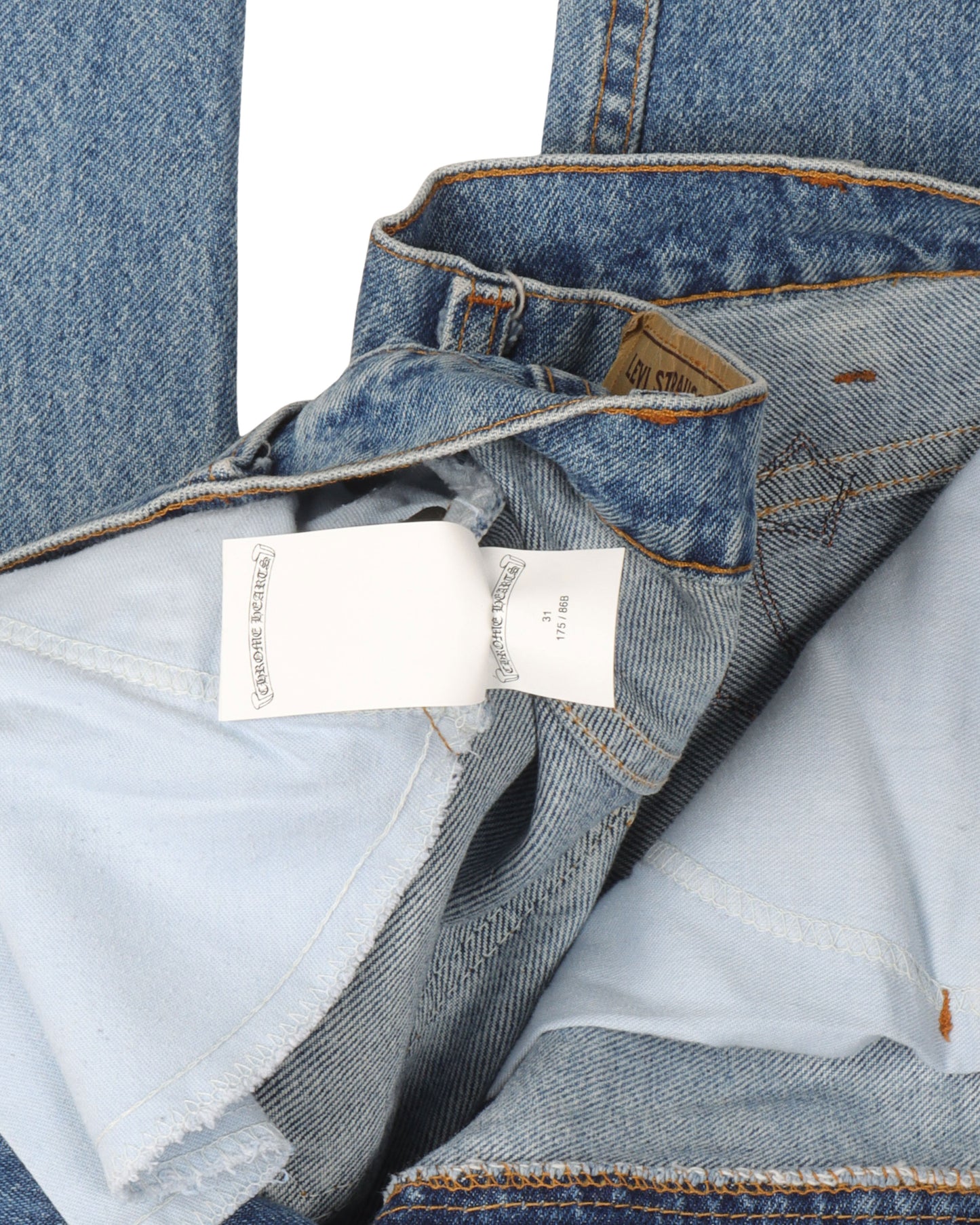 St. Barth's Levi's Cross Patch Jeans